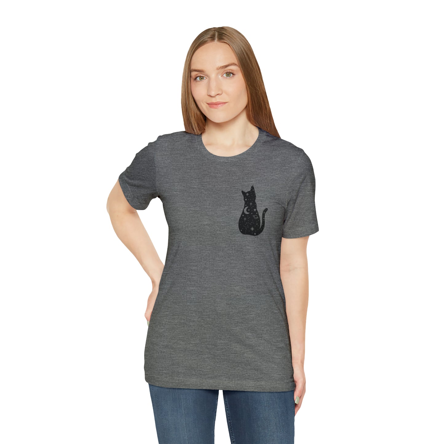 Cat Halloween shirt Witches Halloween T shirt Halloween Sweater Christmas Gift for Cat Lover Gift, Black Cat Gift for Cat Mom Gift moon