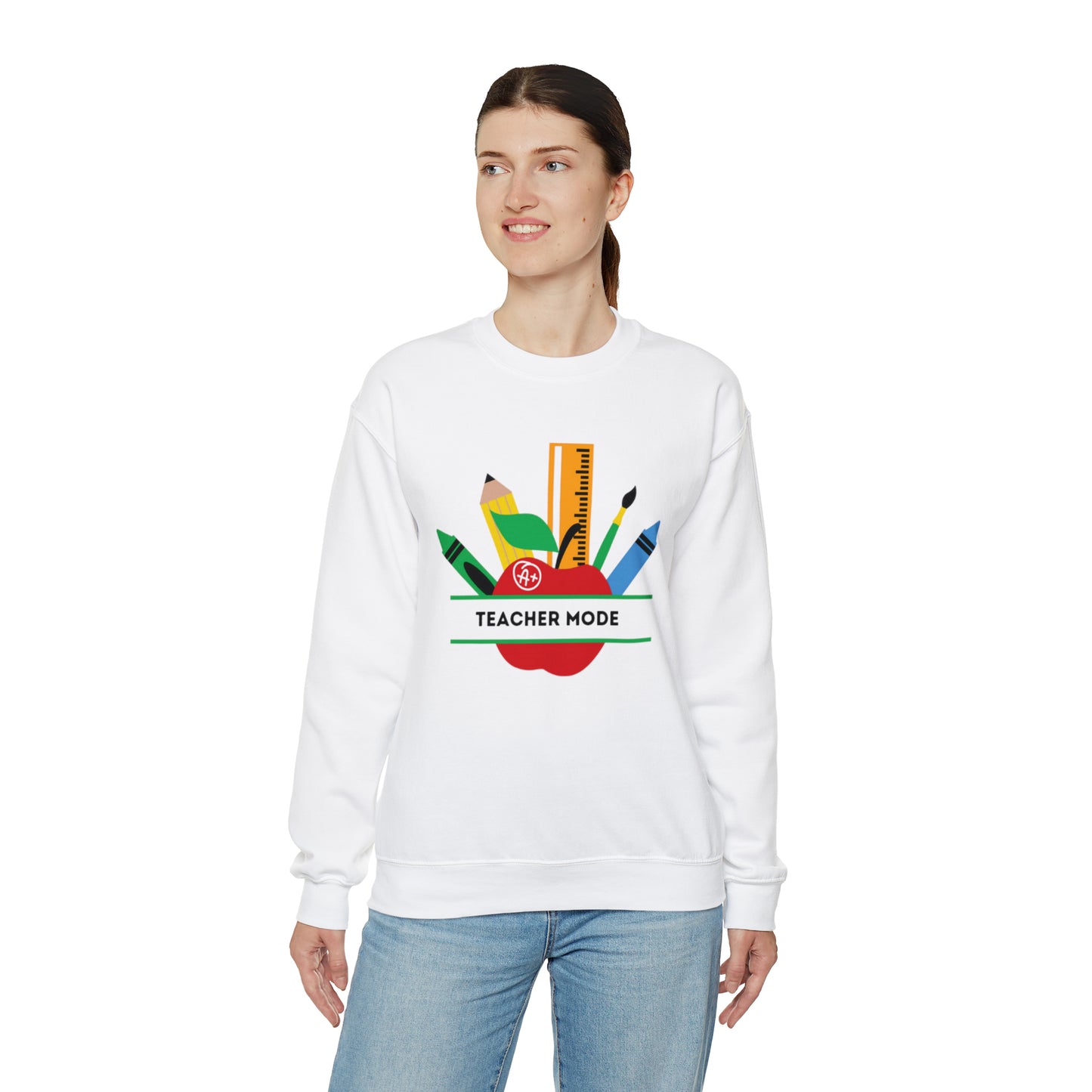 Teacher Mode love inspire sweatshirt Teacher mode sweater, Homeschooling sweatshirt,teacher mom shirt, hoodie teacher shirt, shirt,unisex