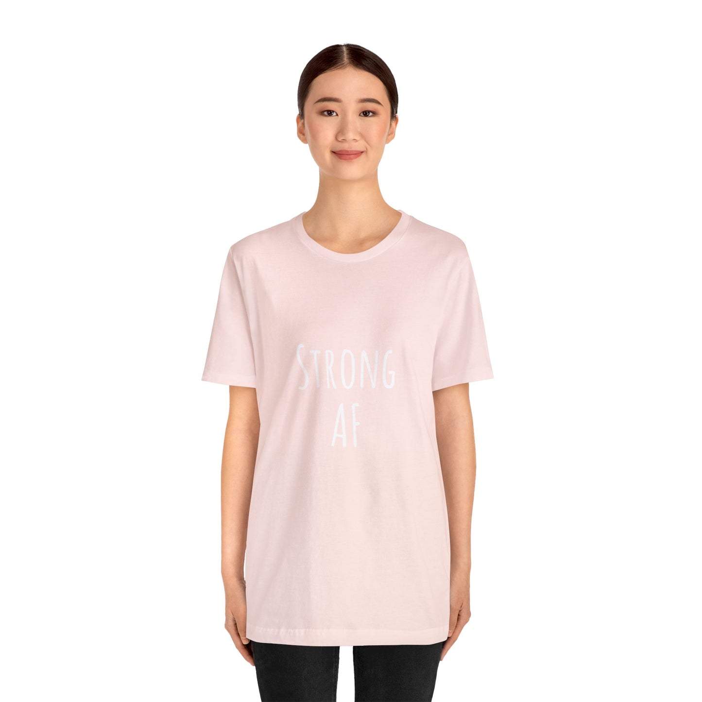 Strong AF shirt Motivational shirt Unisex Tee choose happy Retro Shirt Retro Feeling Good T-Shirt best friend vacation shirt beach