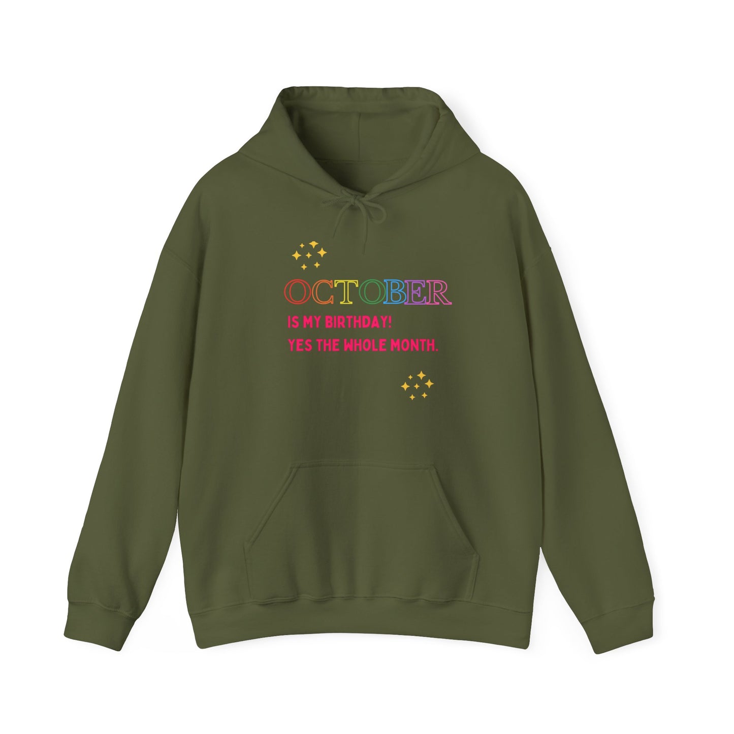 October birthday month sweater birthday sweater Christmas gifts Sweatshirt Gift for him Gift for Mom Gift