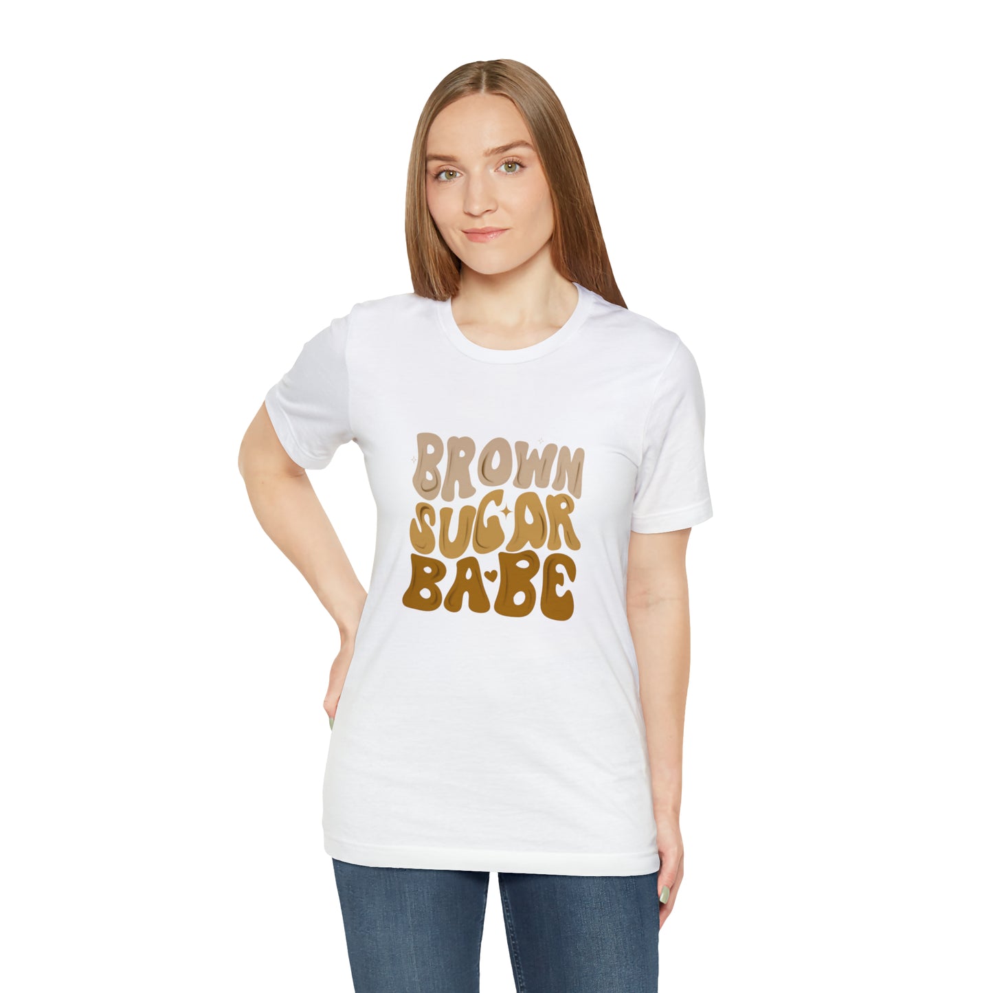 Brown Sugar Babe shirt, Gift for her, gift for him, Birthday shirt, Family vacation shirts, Unisex Jersey Short Sleeve Tee