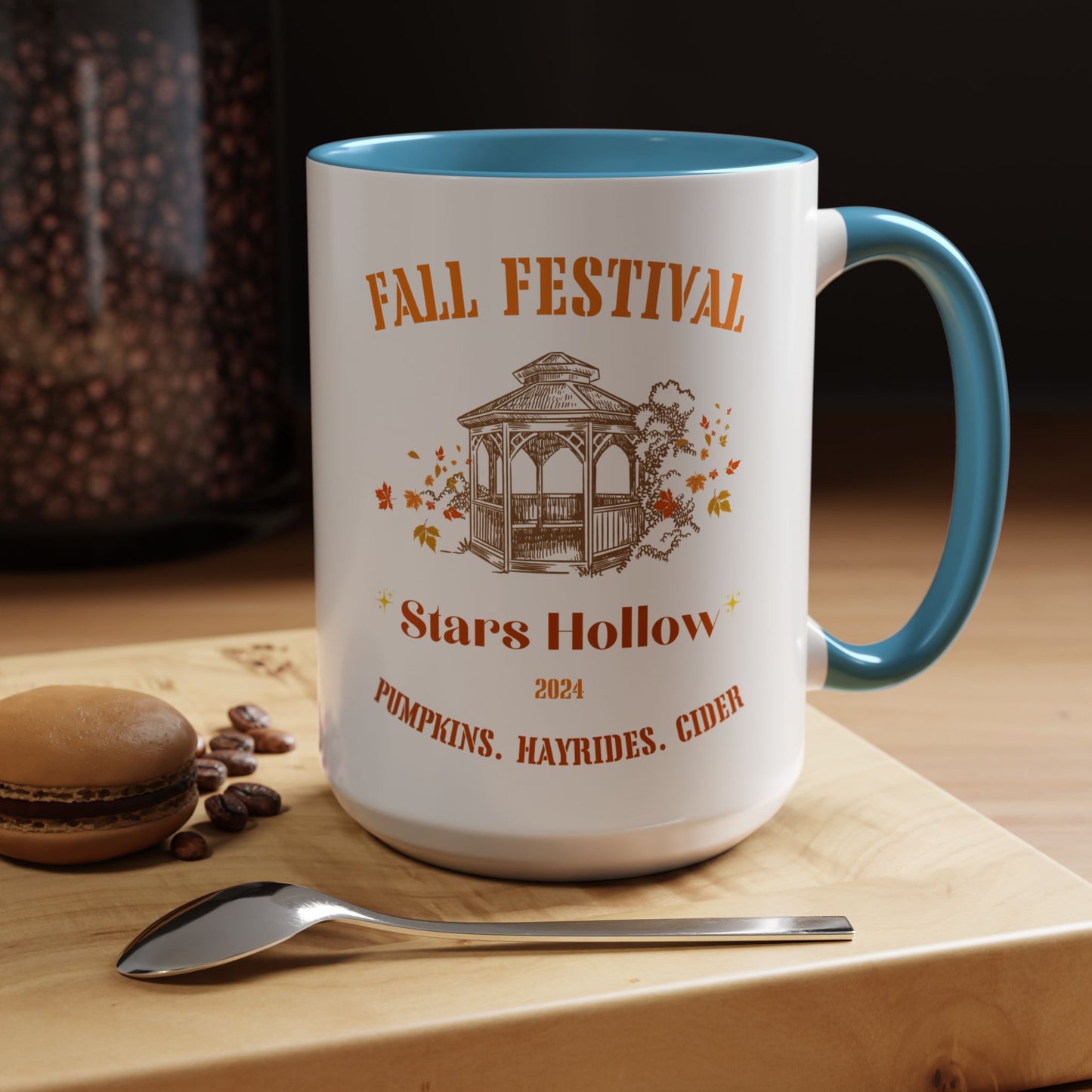 Coffee Mug Stars Hollow Gilmore Girls Fans Gift Christmas 11oz 15ozTea Cup Ceramic gazebo Kitchen Decor Girl more girls season Bestie gift