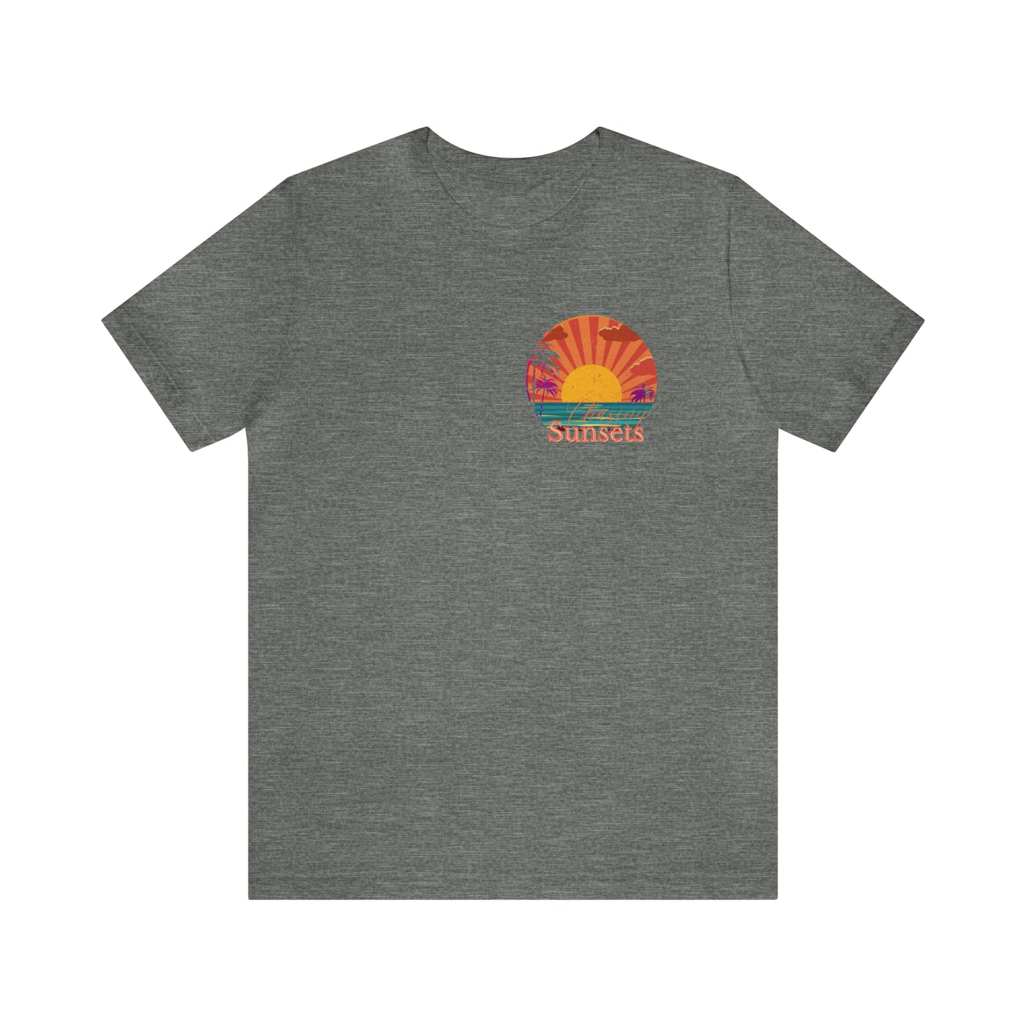 Chasing Sunsets shirt Adventurer shirt Good vibes only T shirt gift for her gift for him vacation shirt best friend