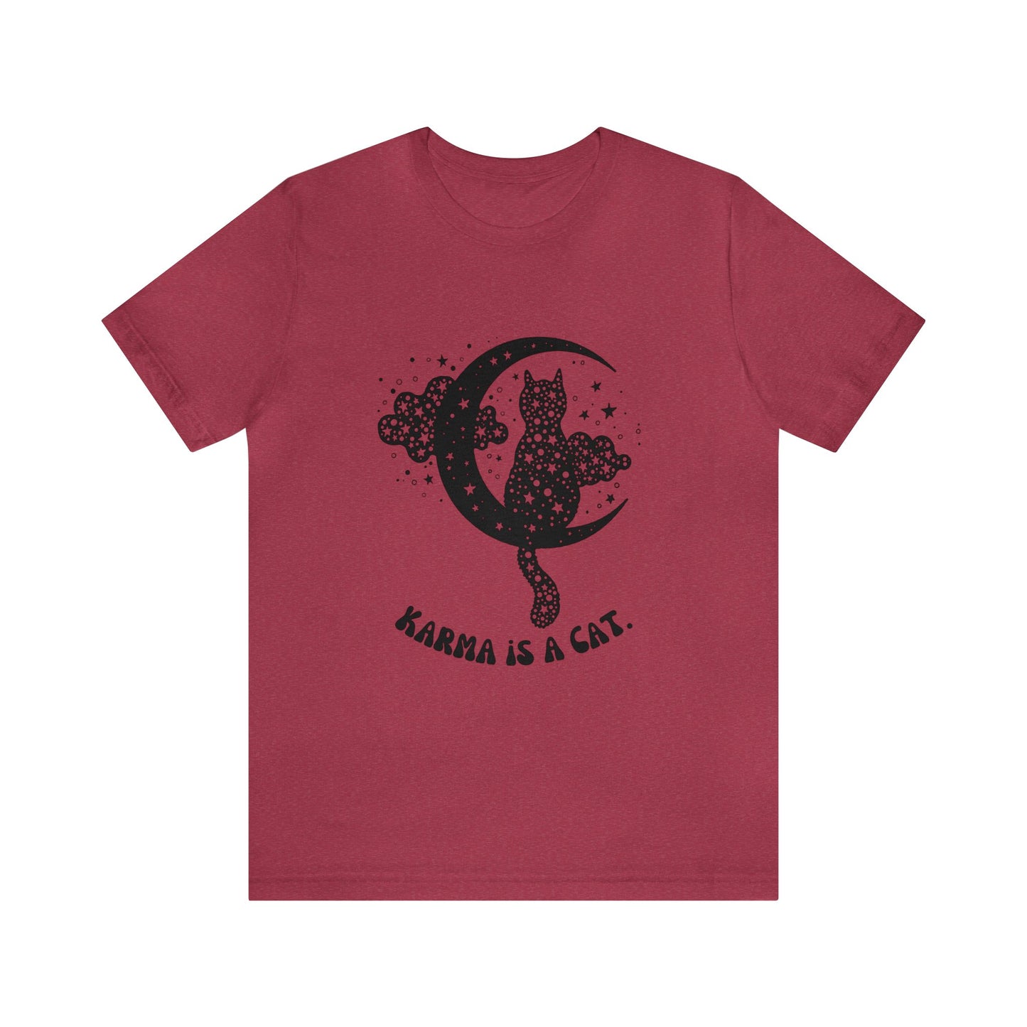Karma is a cat shirt Cat lover tshirt book lover shirt Taylor witchy cat Shirt Halloween Cat Gift for Cat Lover Gift for Cat lover shirt