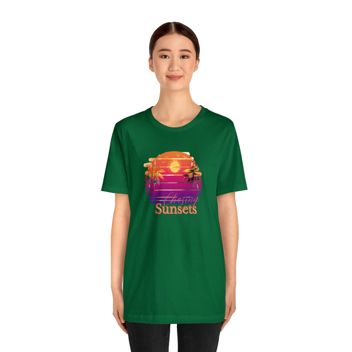 Chasing Sunsets shirt Life is an Adventure shirt Good vibes only shirt Adventurer shirt gift for her gift for him vacation shirt best friend