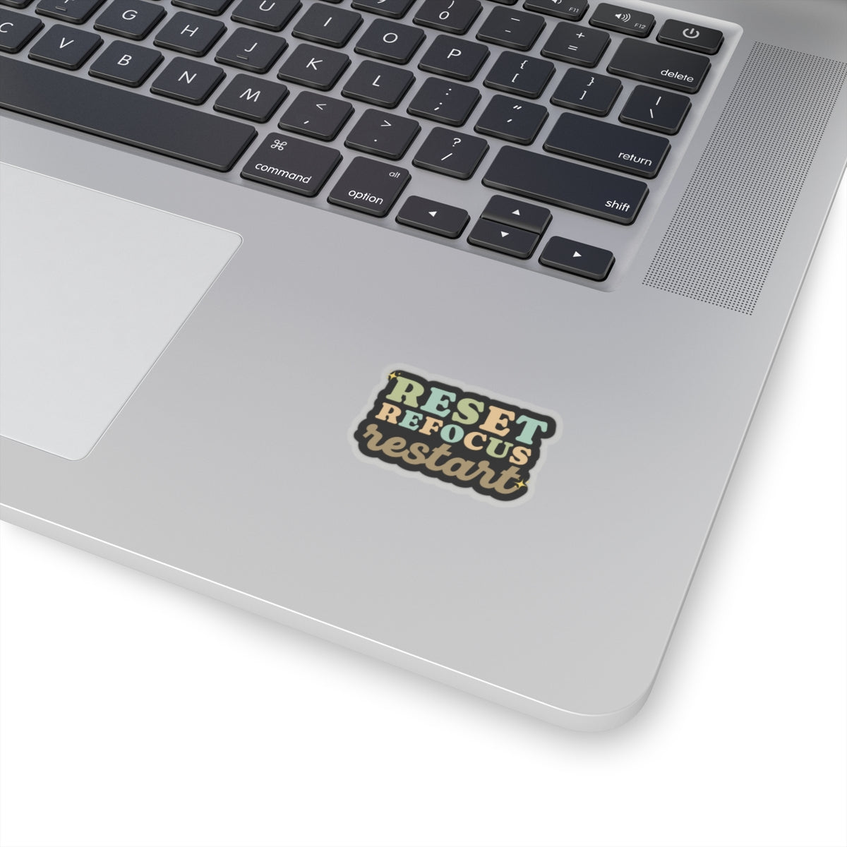 Reset Refocus Restart sticker Motivational sticker laptop Motivating sticker keep trying sticker loved gift for her gift for him girlboss