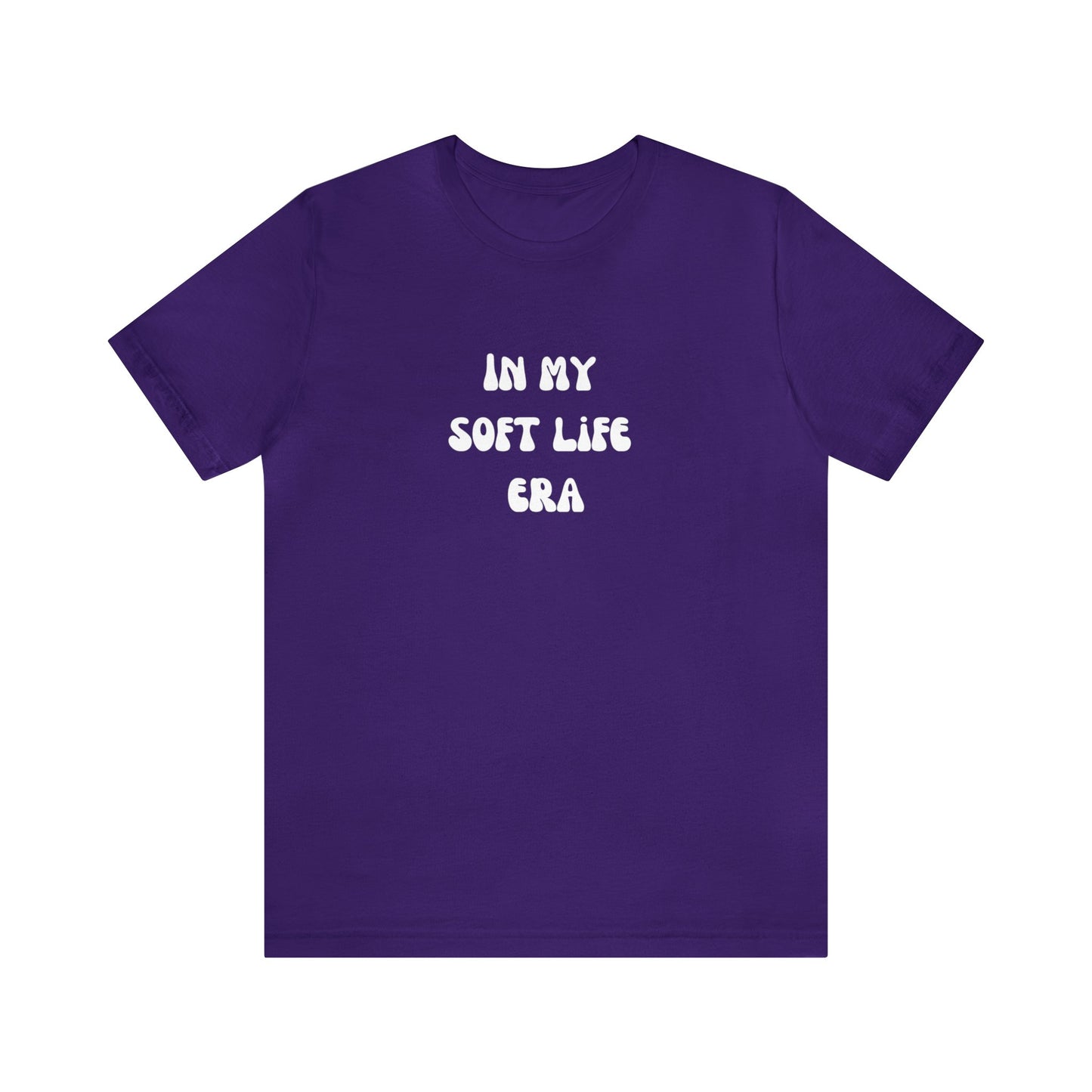 In my soft life era shirt Soft life gift for her gift for him gift for wife aesthetic shirt funny gifts for best friend vacation shirt wife