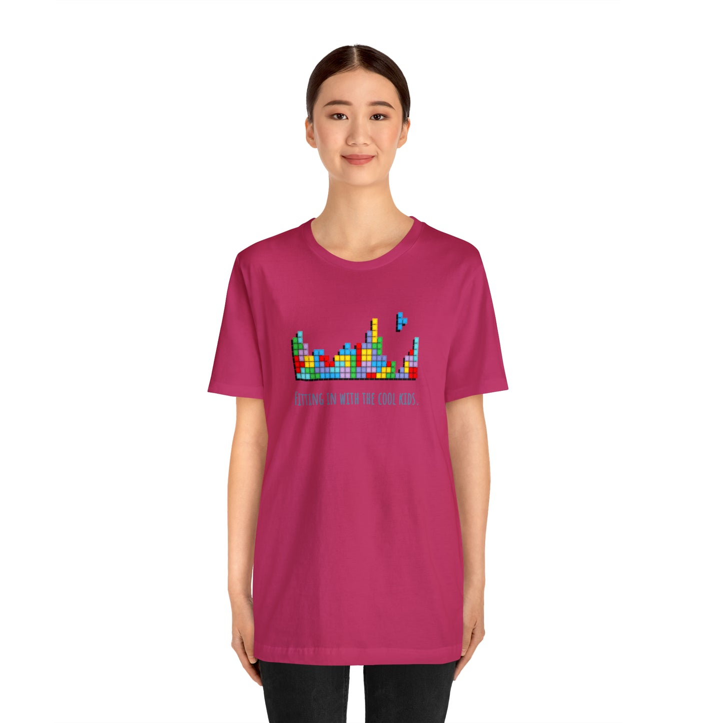 Fitting in with the cool kids shirt funny Dad tshirts Dad and me shirt dad jokes Fathers day gift gift for Dad vacation shirt Christmas gift