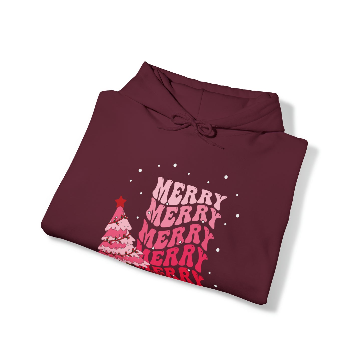 Festive AF hoodie blue Merry Bright Christmas Sweatshirt for Women Men Christmas Sweater Holiday Christmas gift for her gift for him