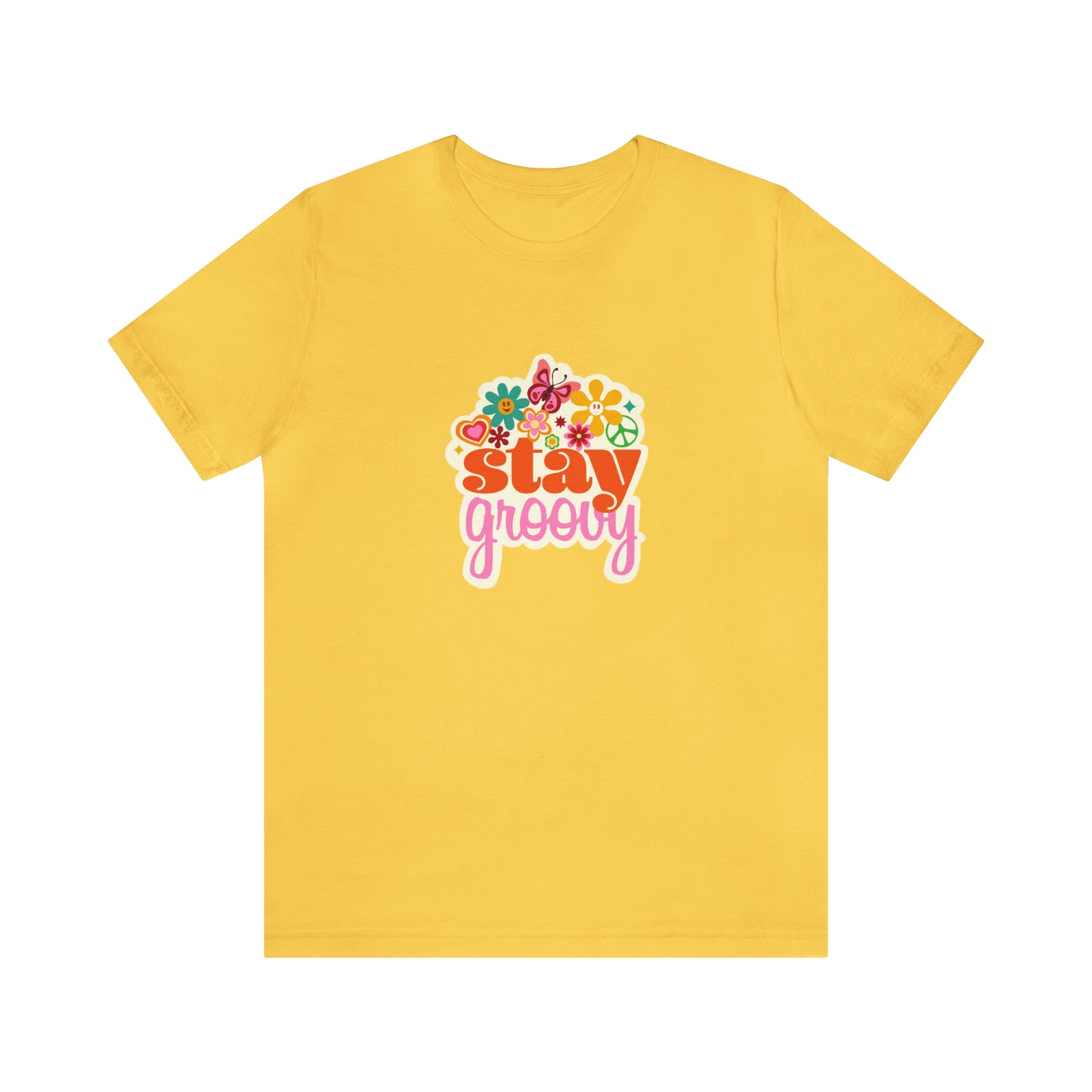 Stay Groovy t-shirt, Hippie shirt, good vibes shirt, summer fun style gift,travel shirt,best friend trip vacation trip