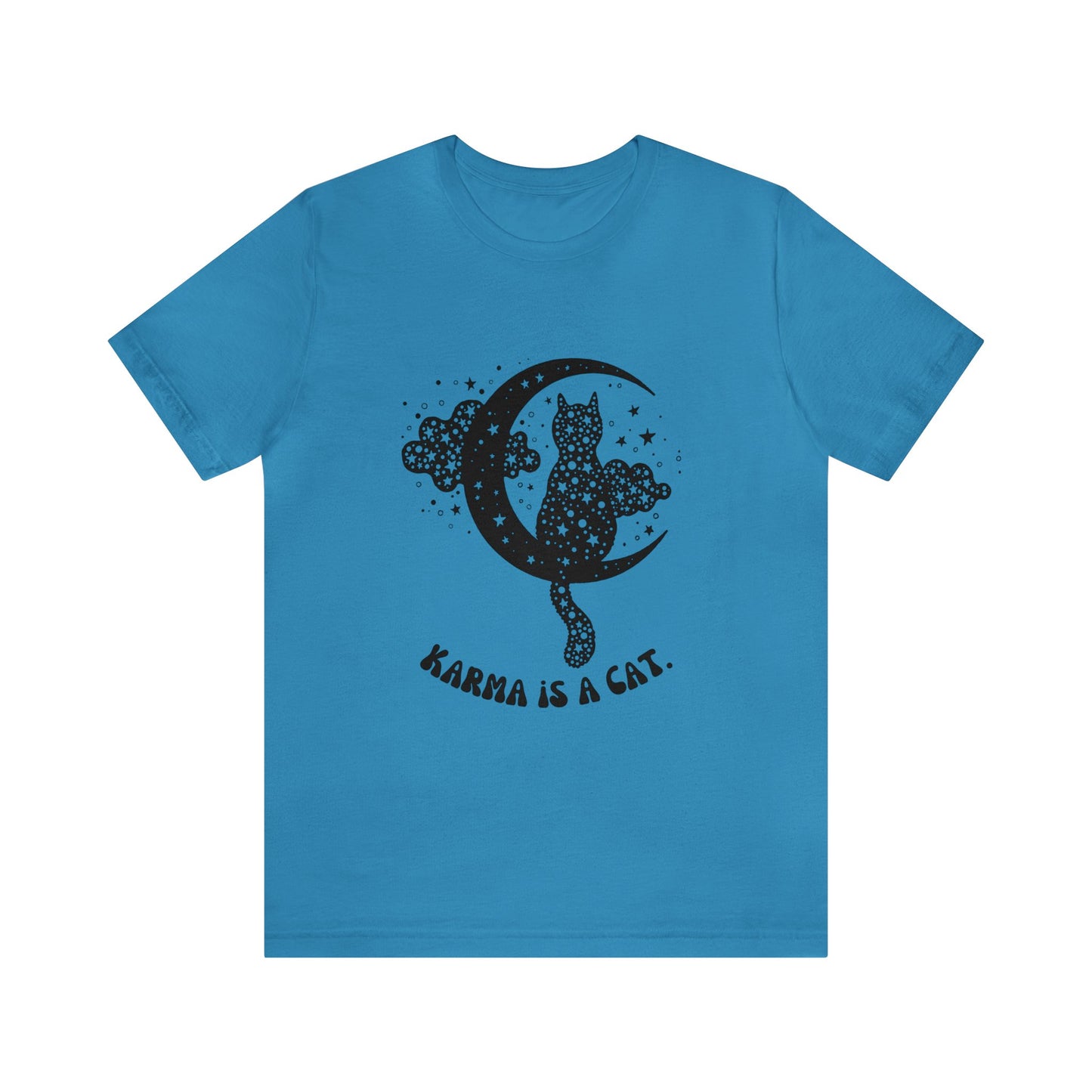 Karma is a cat shirt Cat lover tshirt book lover shirt Taylor witchy cat Shirt Halloween Cat Gift for Cat Lover Gift for Cat lover shirt
