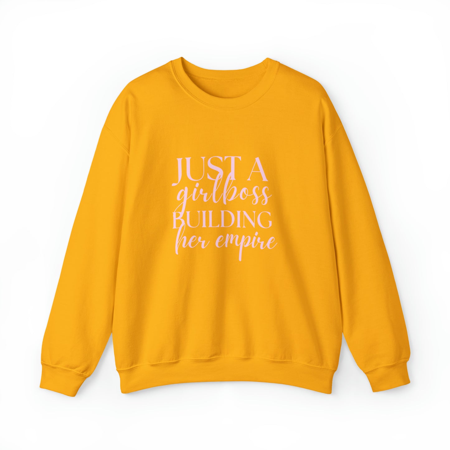 Boss Babe sweatshirt,Girlboss Sweatshirt, Just a girlboss building her empire, Bossbabe sweater,Christmas gift for her,Birthday gift