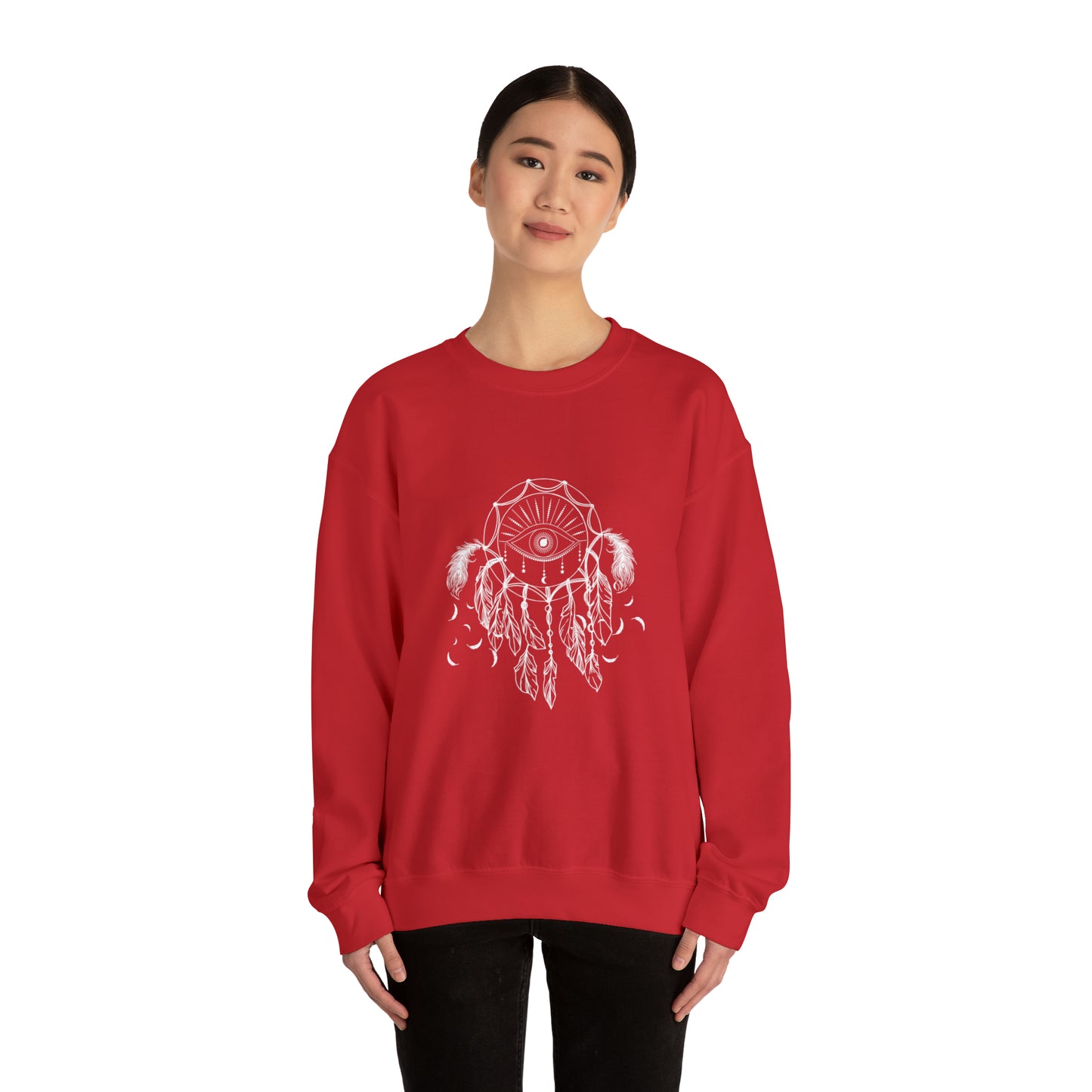 Dreamcatcher sweater third eye sweater birthday spiritual clothes yogawear birthday gift gift for her gift for him Christmas gift