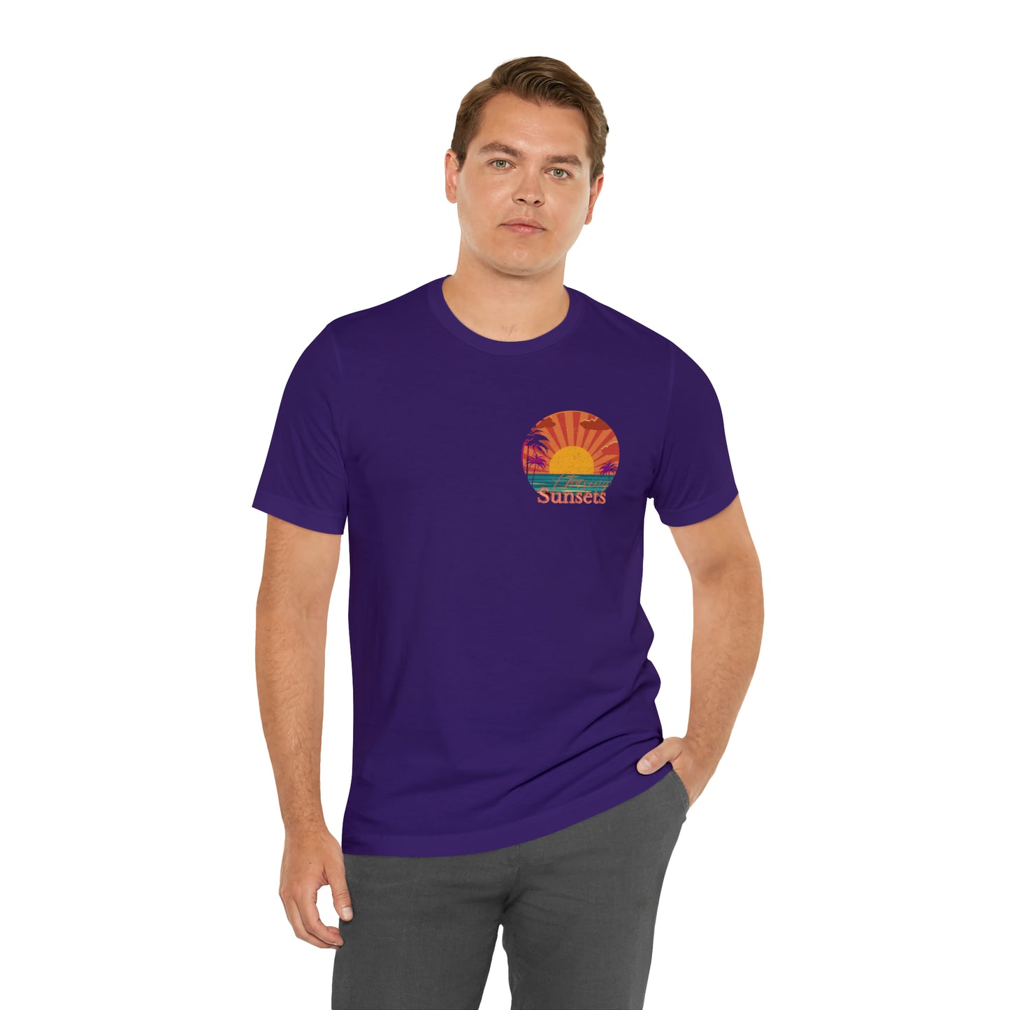 Chasing Sunsets shirt Adventurer shirt Good vibes only T shirt gift for her gift for him vacation shirt best friend