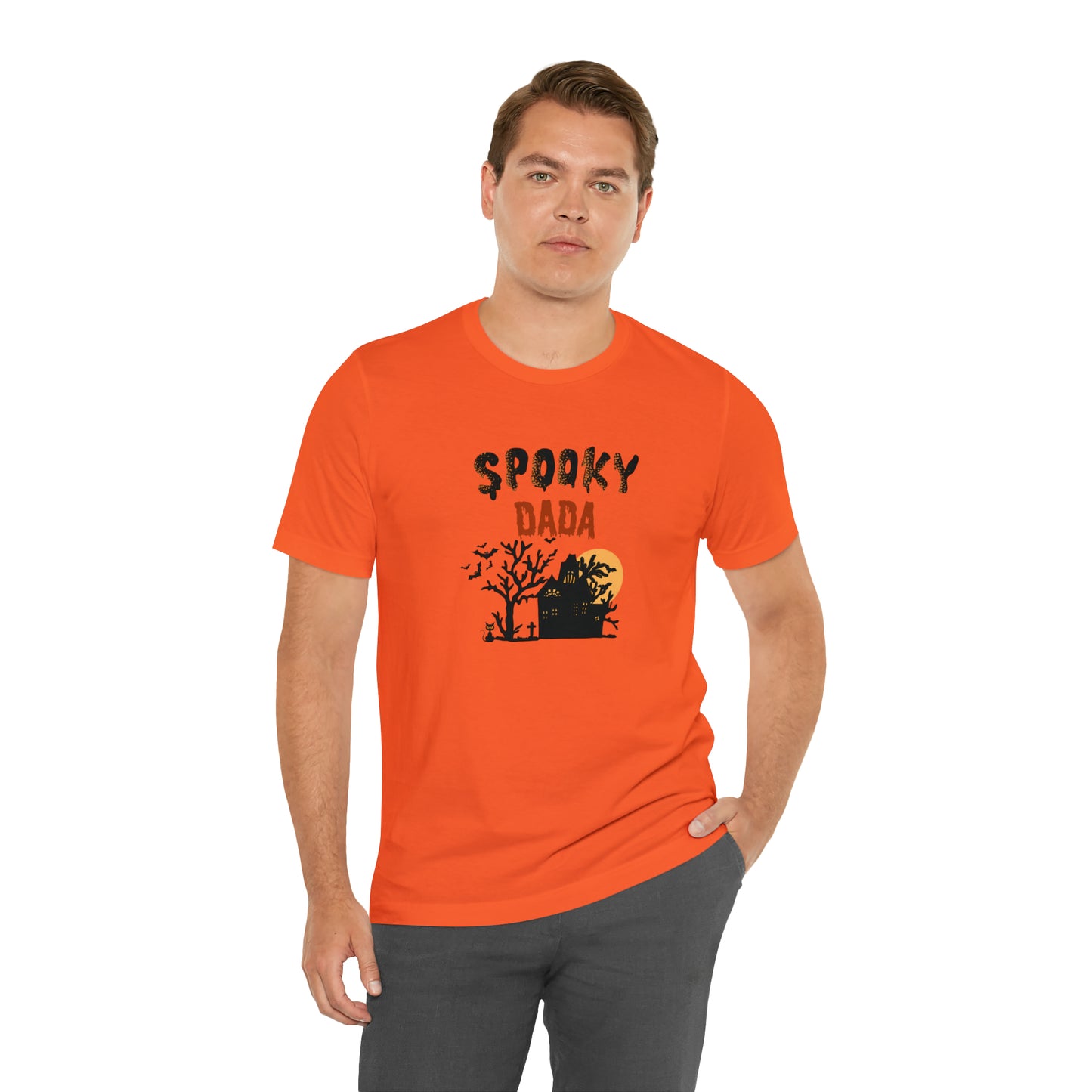 Spooky Dada Halloween shirt Dad trick or treat ghost Halloween tshirt Halloween Sweatshirt Daddy Spooky Season T Shirt Christmas gift