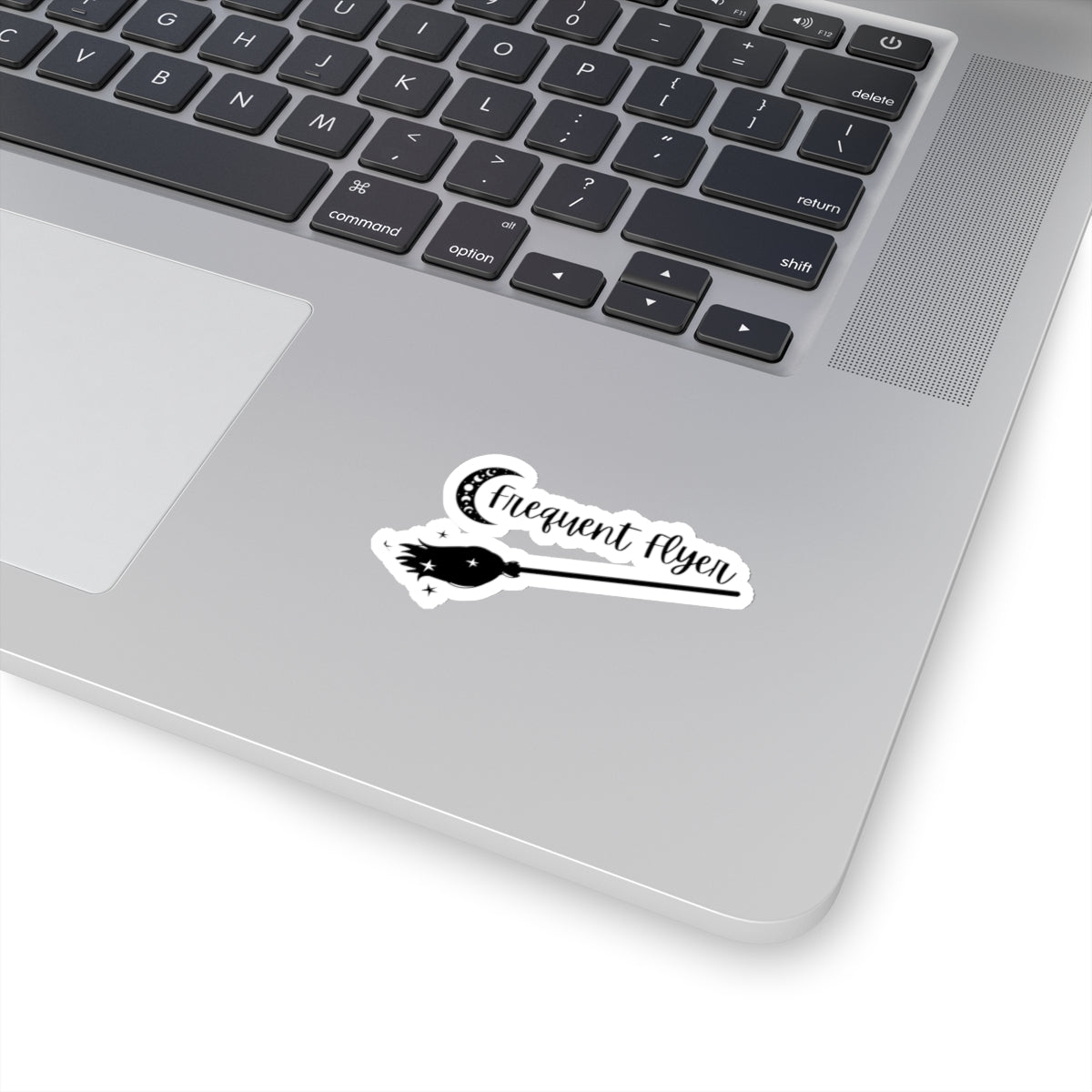 Frequent flyer sticker Witchy Broom sticker funny wizard sticker motivational sticker Magical AF bestie stickers gift best friend