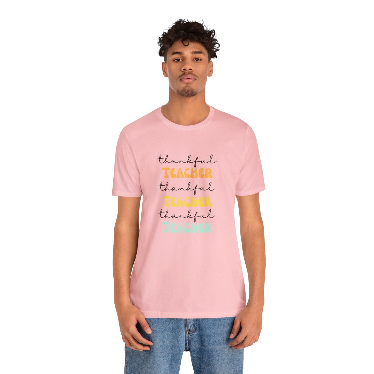 Thankful teacher shirt tiny humans teacher appreciation gift Thanksgiving shirt gift for her gift for him Unisex Tee Christmas gift