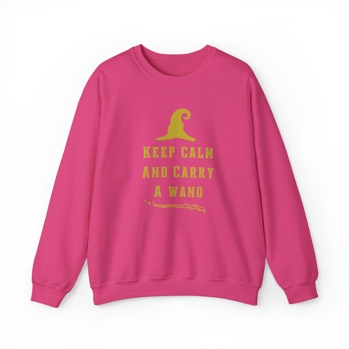 Mischief Manager Hogwarts sweater keep calm carry a wand sweatshirt Halloween sweater Universal Studios Christmas gift for her gift for him