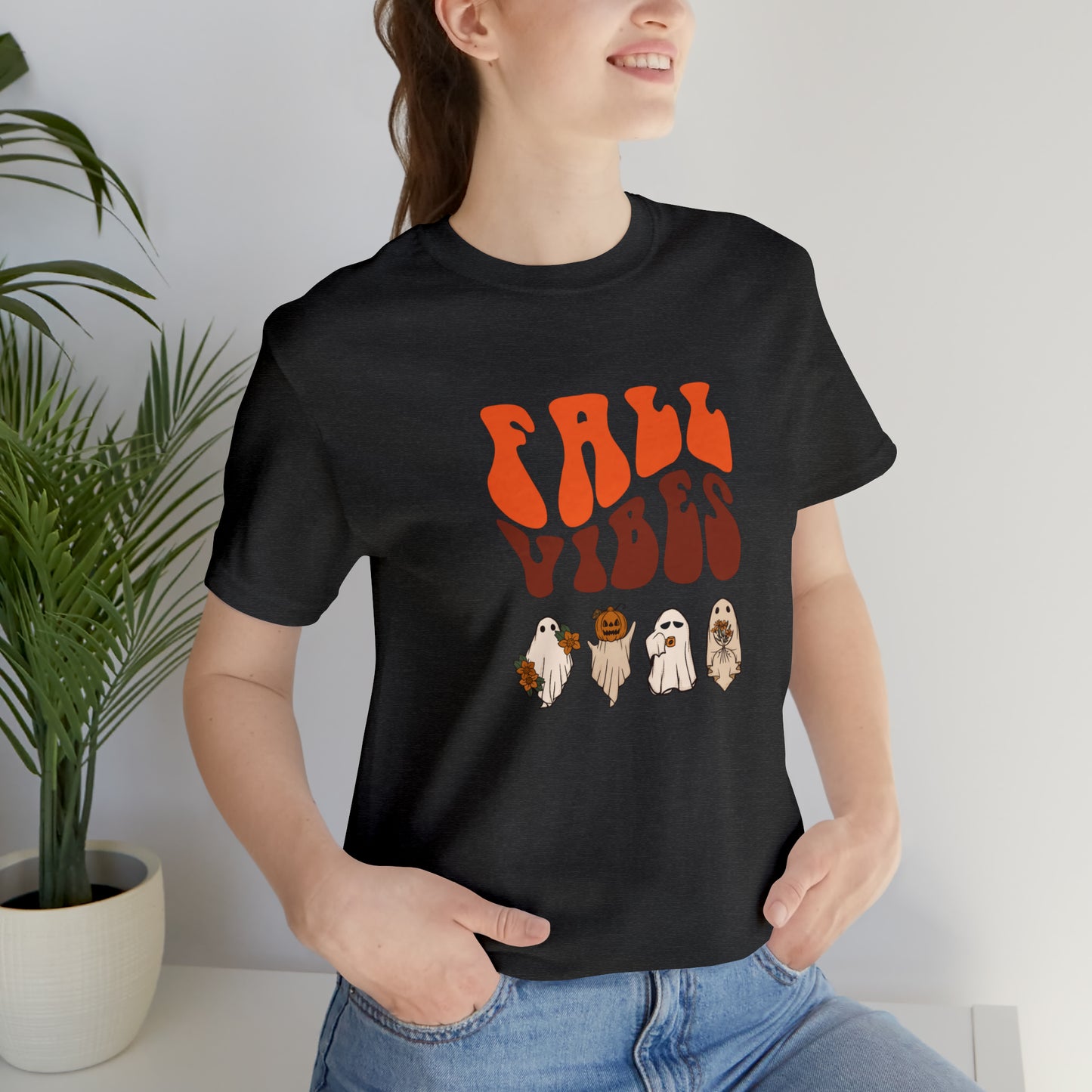 Fall Vibes Spooky season shirt Vintage Halloween T shirt Halloween Sweater Retro Halloween Sweater Christmas gift pumpkin season shirt