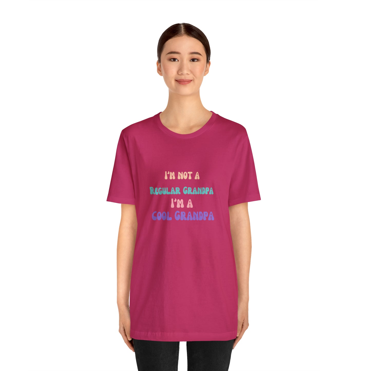 I'm a cool grandpa shirt gift for dad grandpa shirt