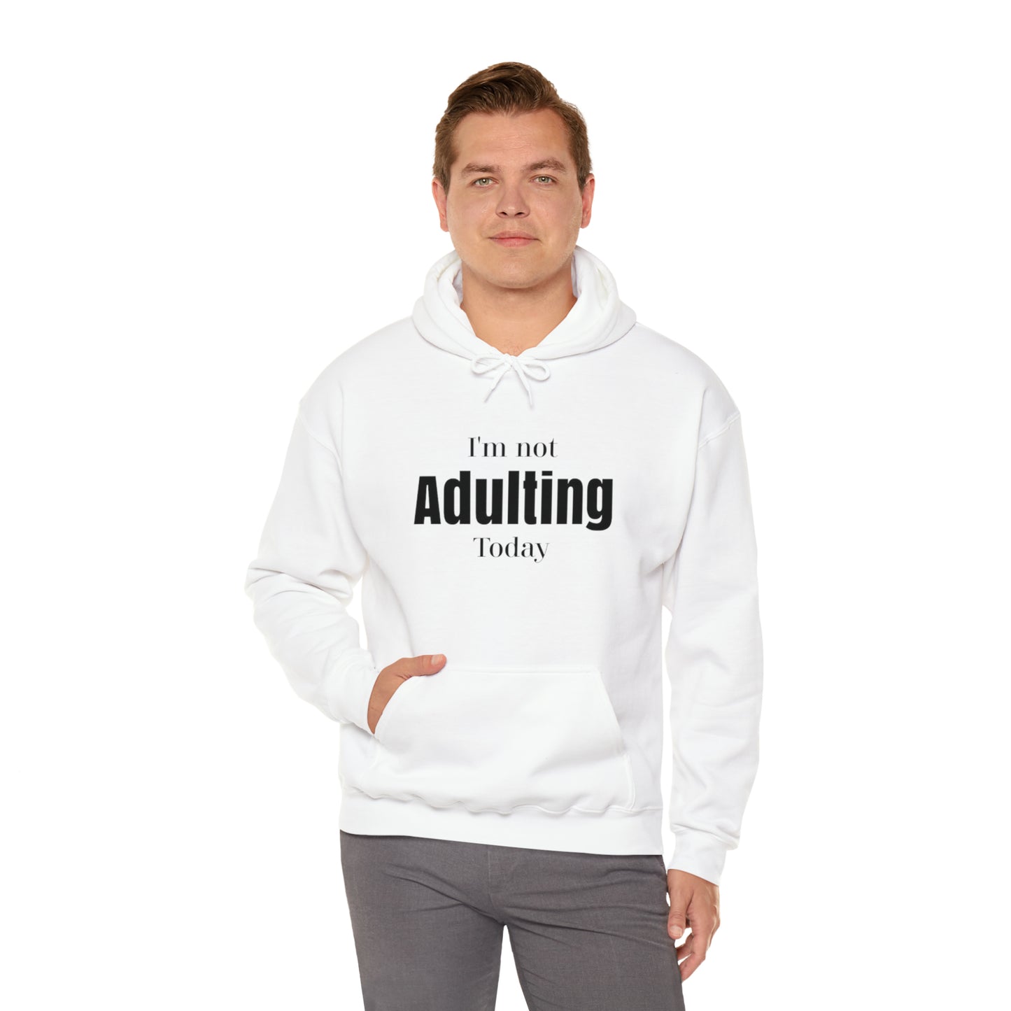 Adulting Sweatshirt unisex, I'm not adulting today, Funny adulting shirt Christmas Sweater,Christmas boss mom,Holiday Christmas gift