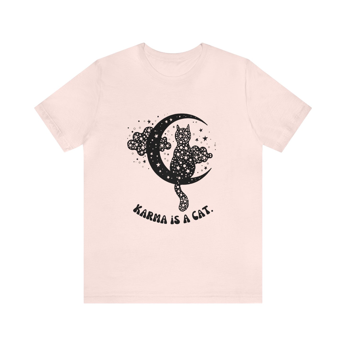 Karma is a cat shirt Cat lover tshirt book lover shirt Taylor witchy cat Shirt Halloween Cat Gift for Cat Lover Gift for Cat lover shirt