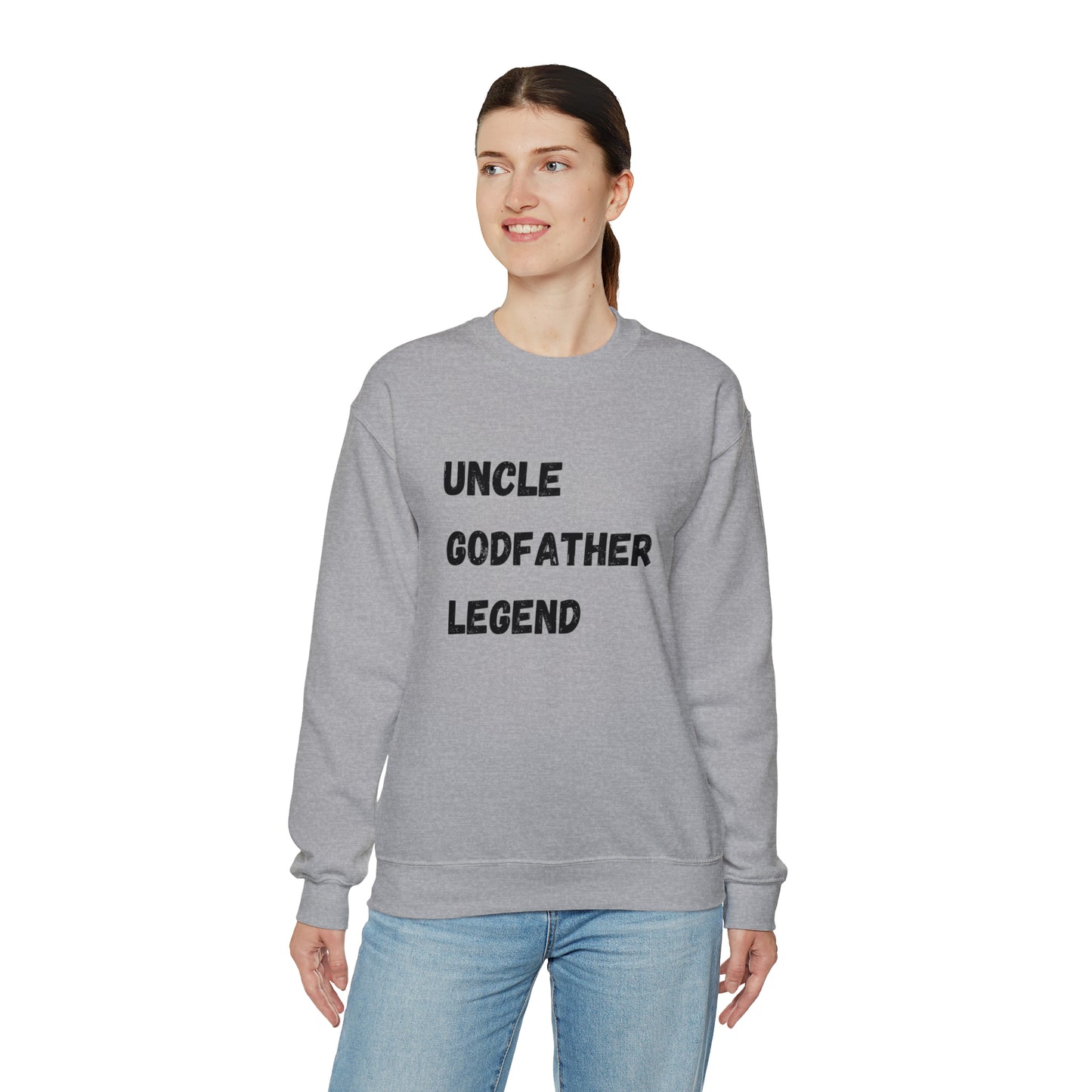 Uncle Godfather Legend sweater, Brother the myth the legend for him, Gift for Dad sweater father'sday tshirt, Daddy and me Christmas gift