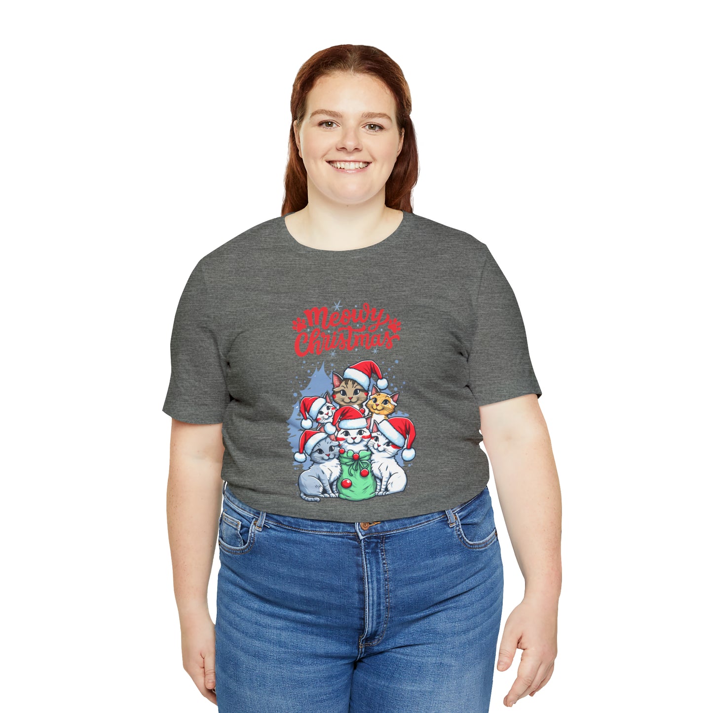 Cute Cat Christmas shirt funny dog Christmas tee Matching Family Christmas Shirt Family Christmas Shirt Matching Xmas Tees Custom