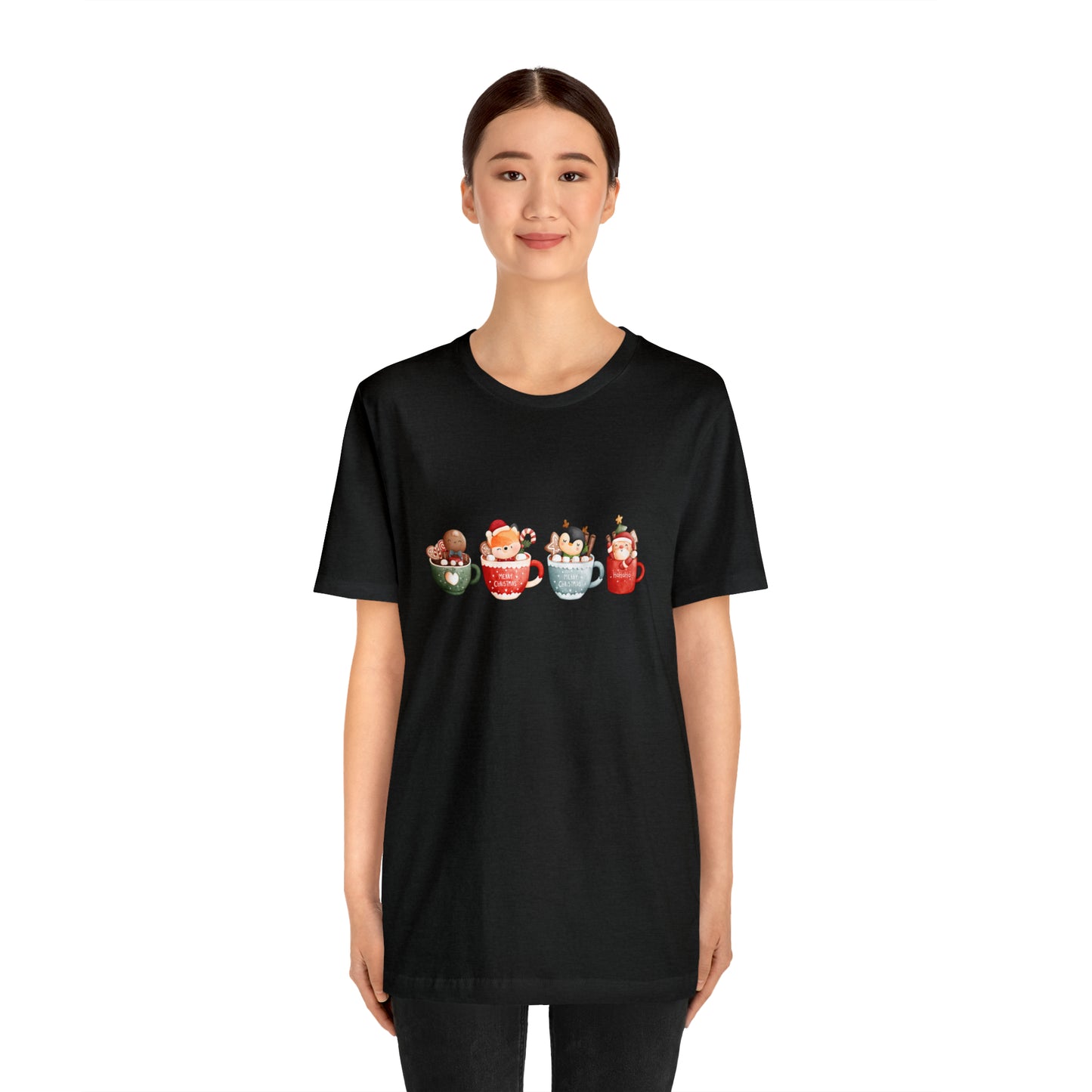 Chocolate cup family Christmas shirt Hot cocoa shirt Matching Family Christmas Shirts Family Christmas Shirt Matching Xmas Tees Christmas