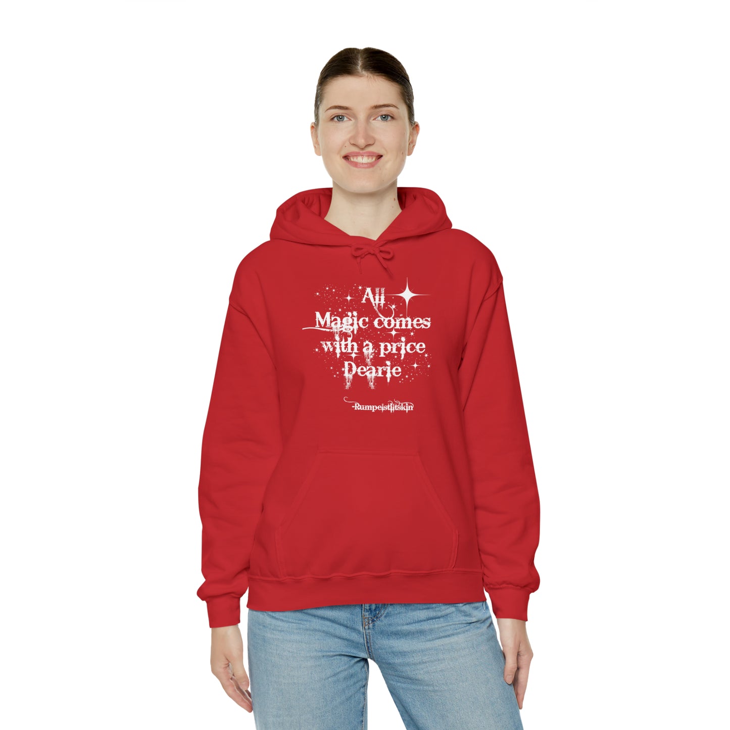 Once upon a time hoodie, funny sweatshirt,All magic comes with a price,Sweatshirt,best friend gift,adults gift,humor,Hooded Sweatshirt
