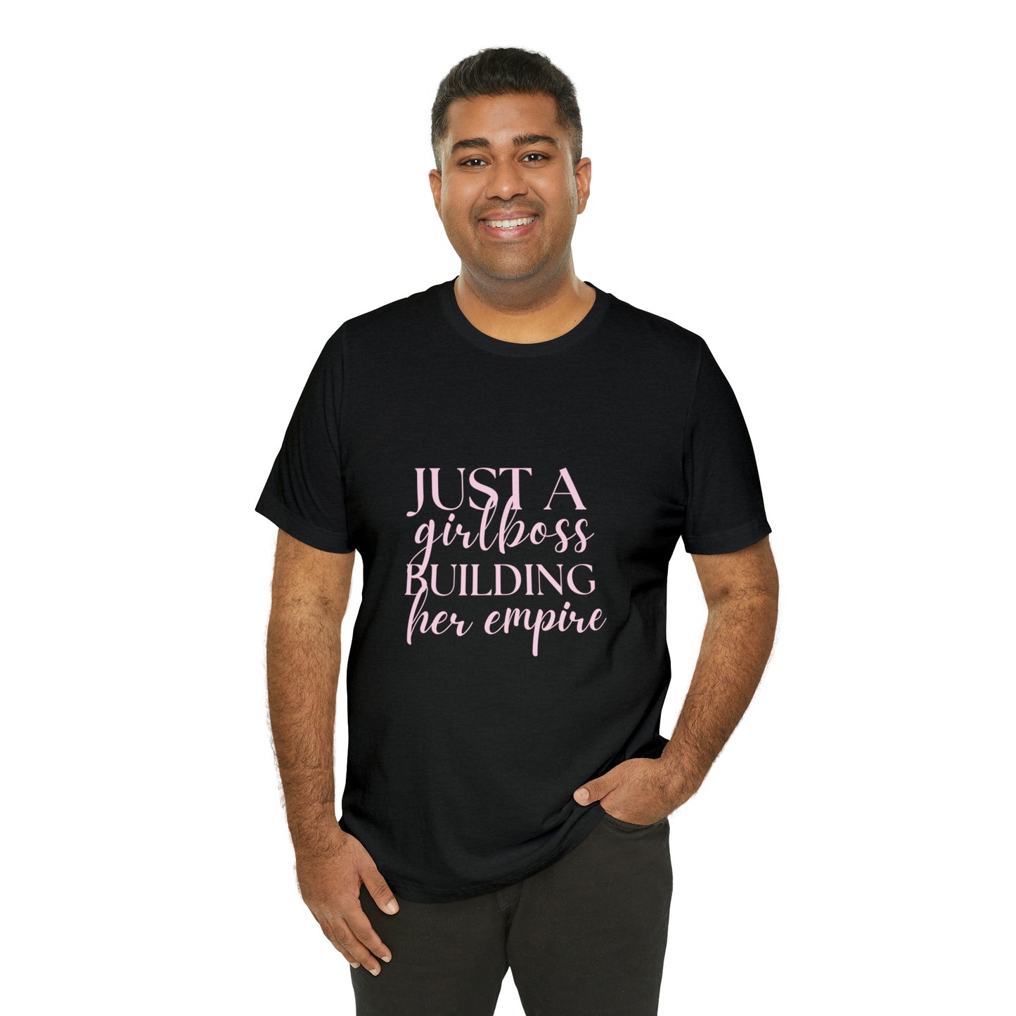 Girlboss shirt, Just a girlboss building her empire tee, Bossbabe sweater, entrepreneur Unisex shirt, vacation shirt, best friend