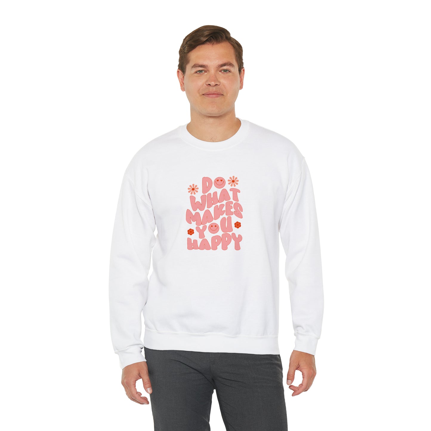 Do what makes you happy Sweatshirt, Teach love inspire sweater, Teacher mode shirt, Christmas Sweater, Christmas Crewneck, Holiday gift