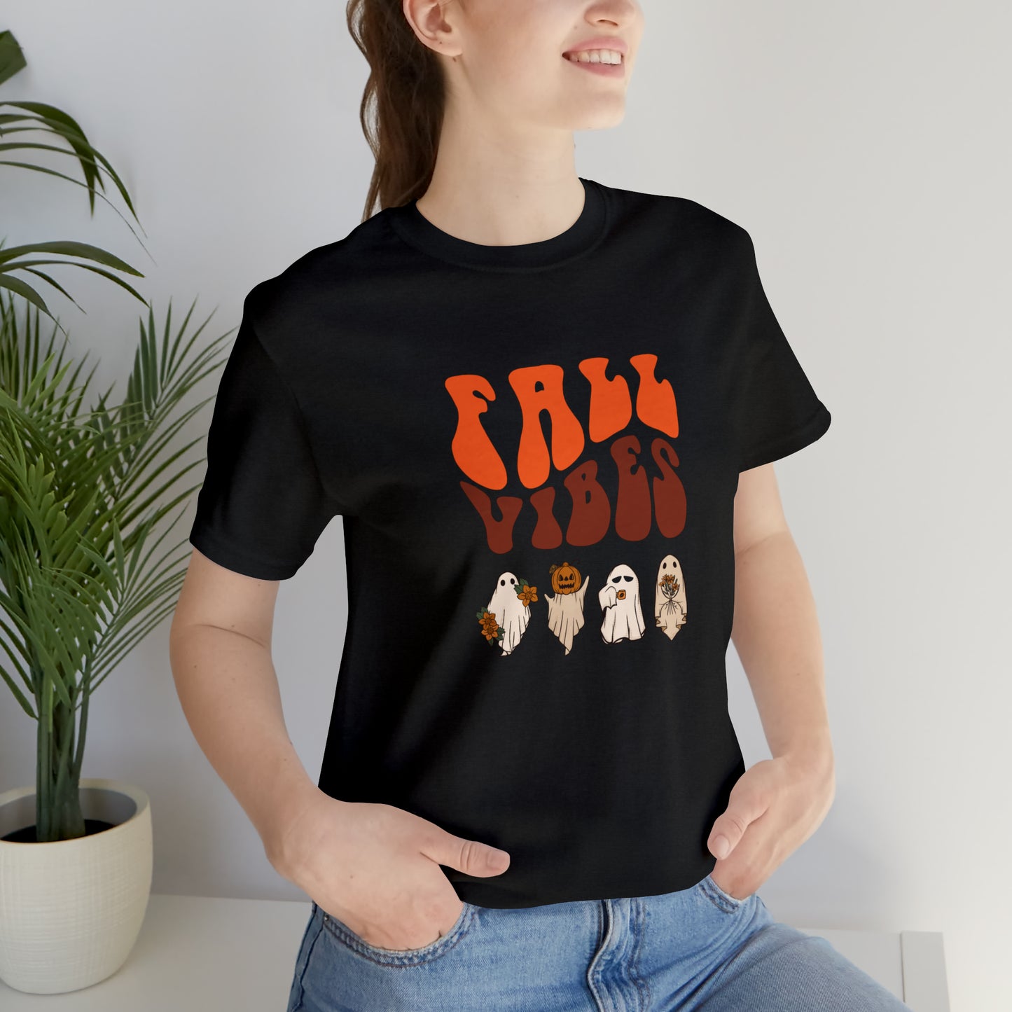 Fall Vibes Spooky season shirt Vintage Halloween T shirt Halloween Sweater Retro Halloween Sweater Christmas gift pumpkin season shirt