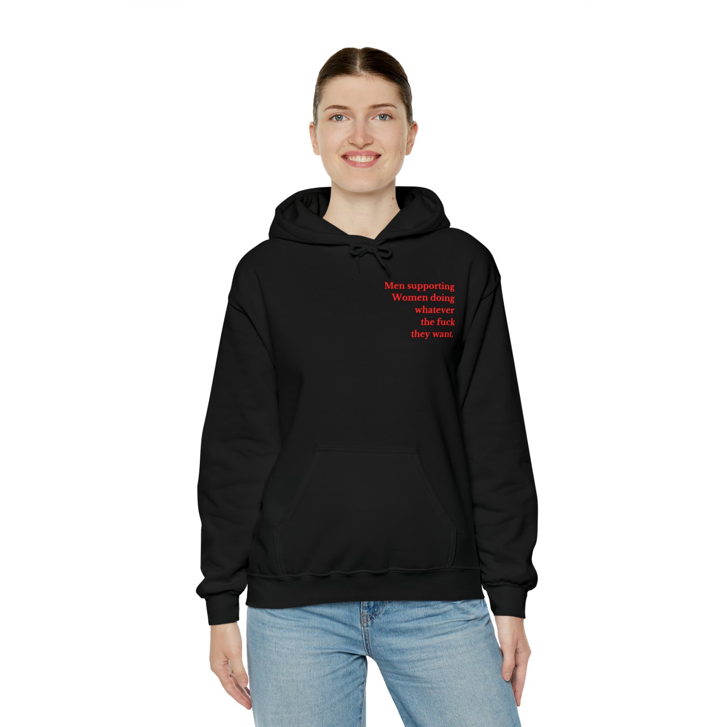 Men supporting women sweater birthday sweater Christmas gifts Sweatshirt Gift for him Gift
