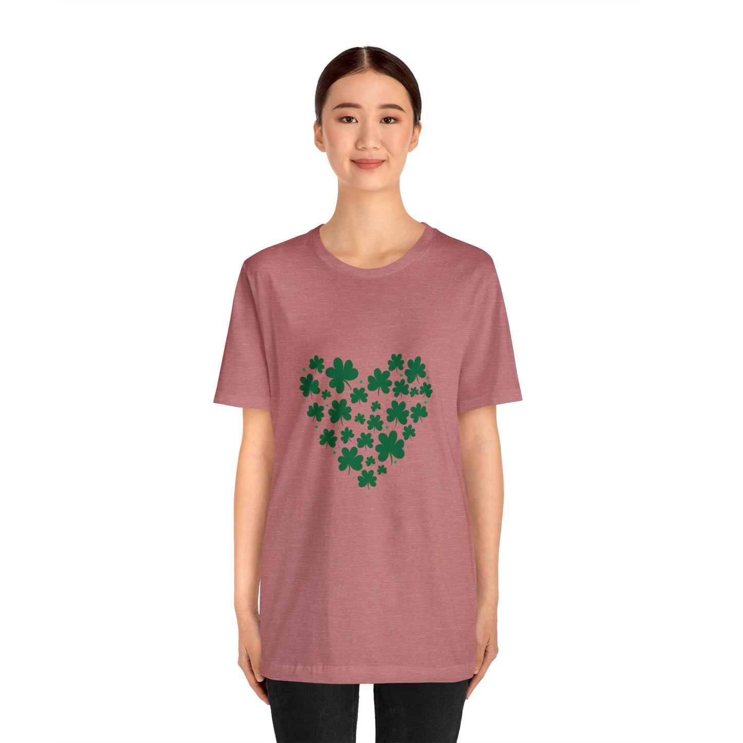 St Patrick's Day shirt heart Irish leaf shirt Unisex Tee pinch proof shirt Retro Shirt Feeling Good T-Shirt best friend vacation shirt beach