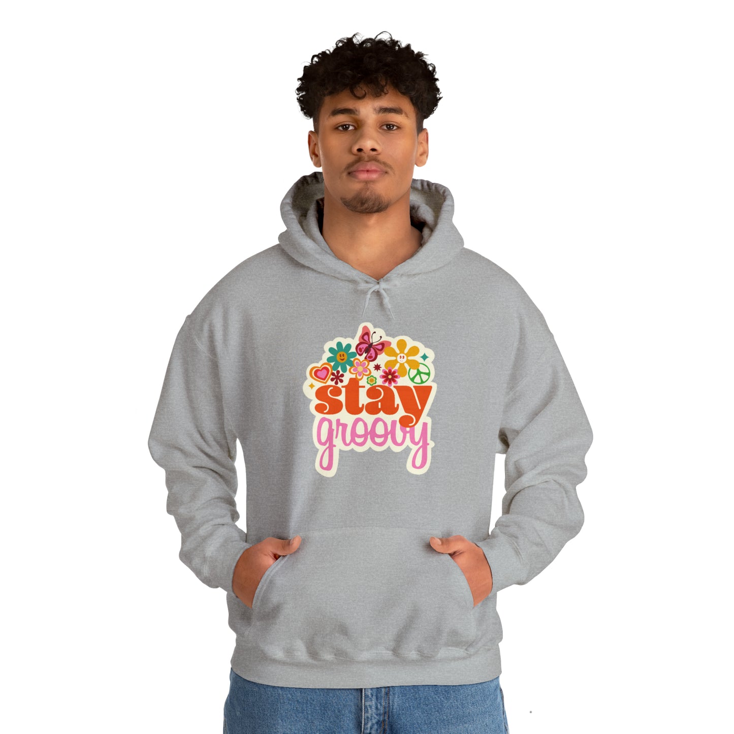 Stay Groovy Hoodie, Hippie Hoodie, good vibes hoodie, Fun Summer shirt, Birthday gift for her, Galantine gift for her,best friend gift, vac