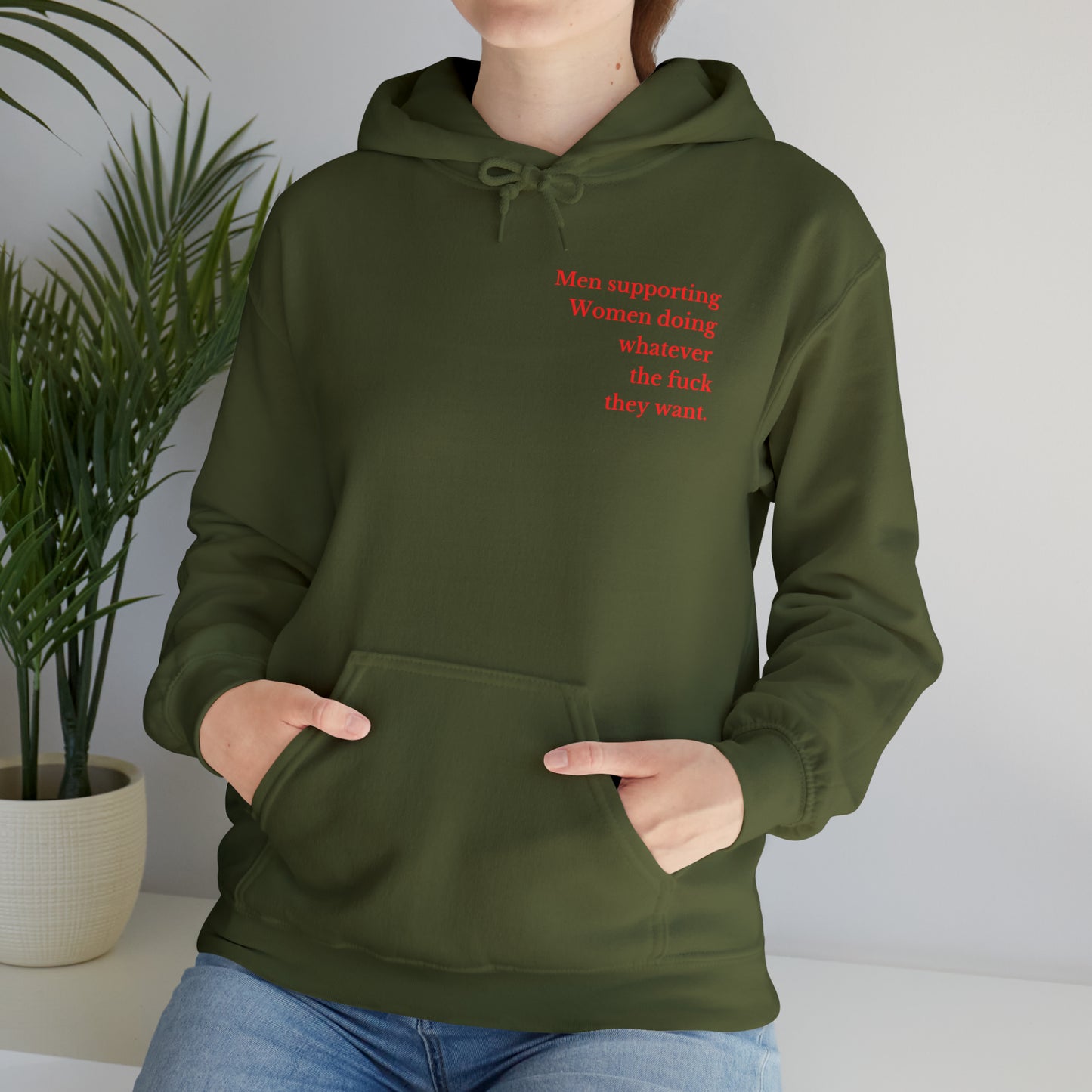 Men supporting women sweater birthday sweater Christmas gifts Sweatshirt Gift for him Gift