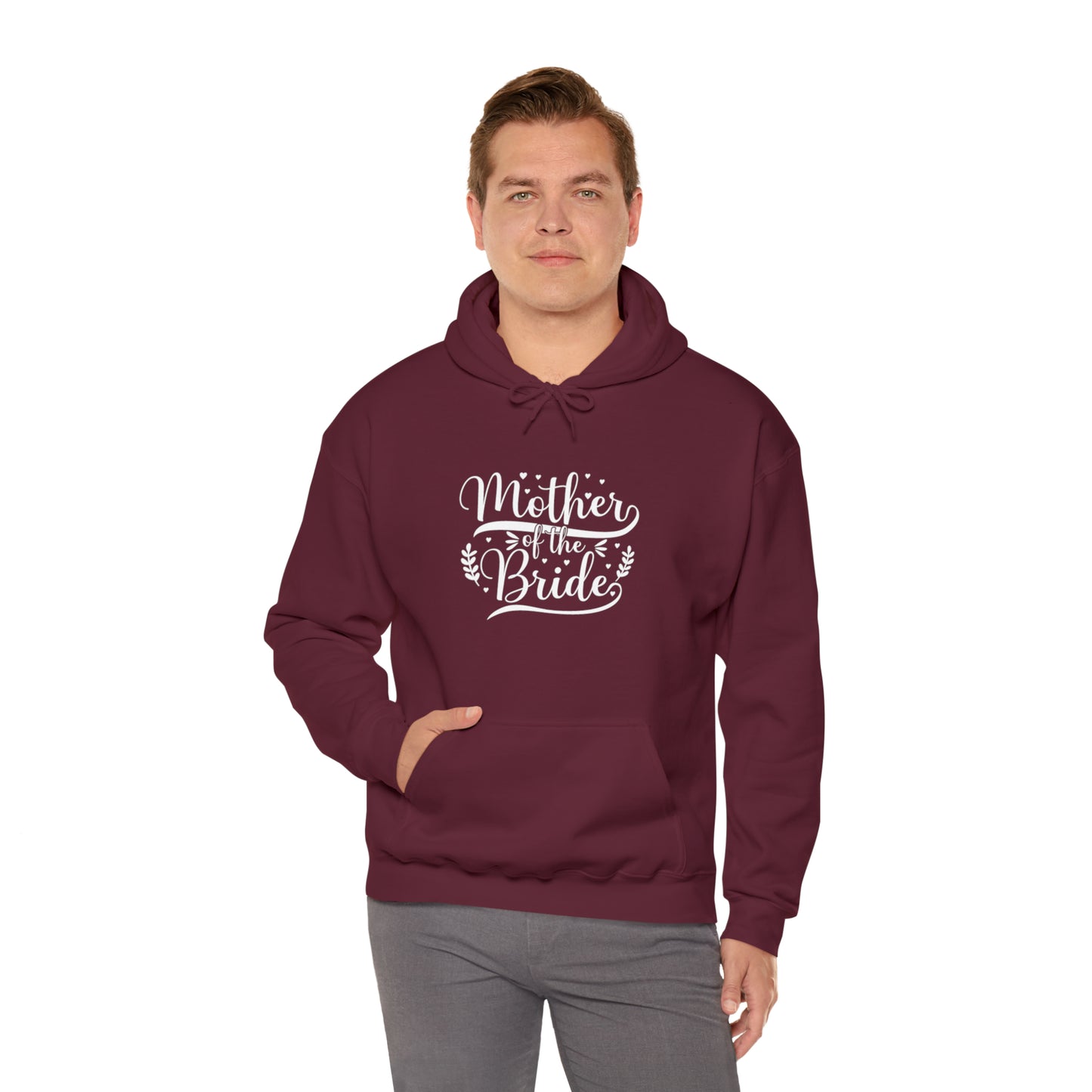 Mother of the bride Hoodie, bridal party clothes, wedding shower gift, Birthday gift for her, Pink gift, Galantine gift for her, unisex