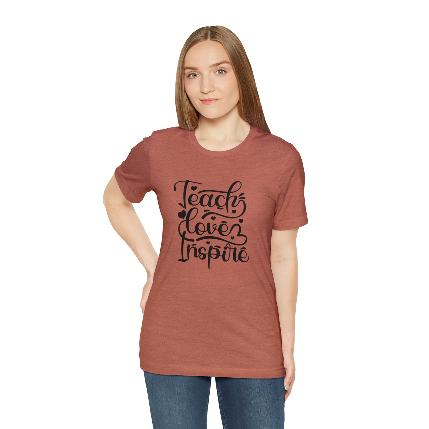 Teach love inspire T-shirt, Teacher mode Shirt, Homeschooling sweatshirt,teacher mom shirt, hoodie teacher shirt Boss lady shirt