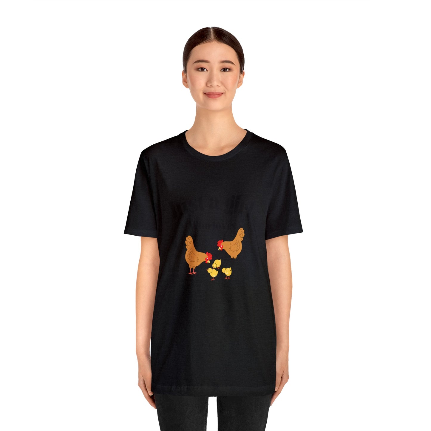 Just a girl who loves chickens shirt funny gift for her chicken shirt girlfriend shirt birthday Shirt Matching travel Tees farm life style