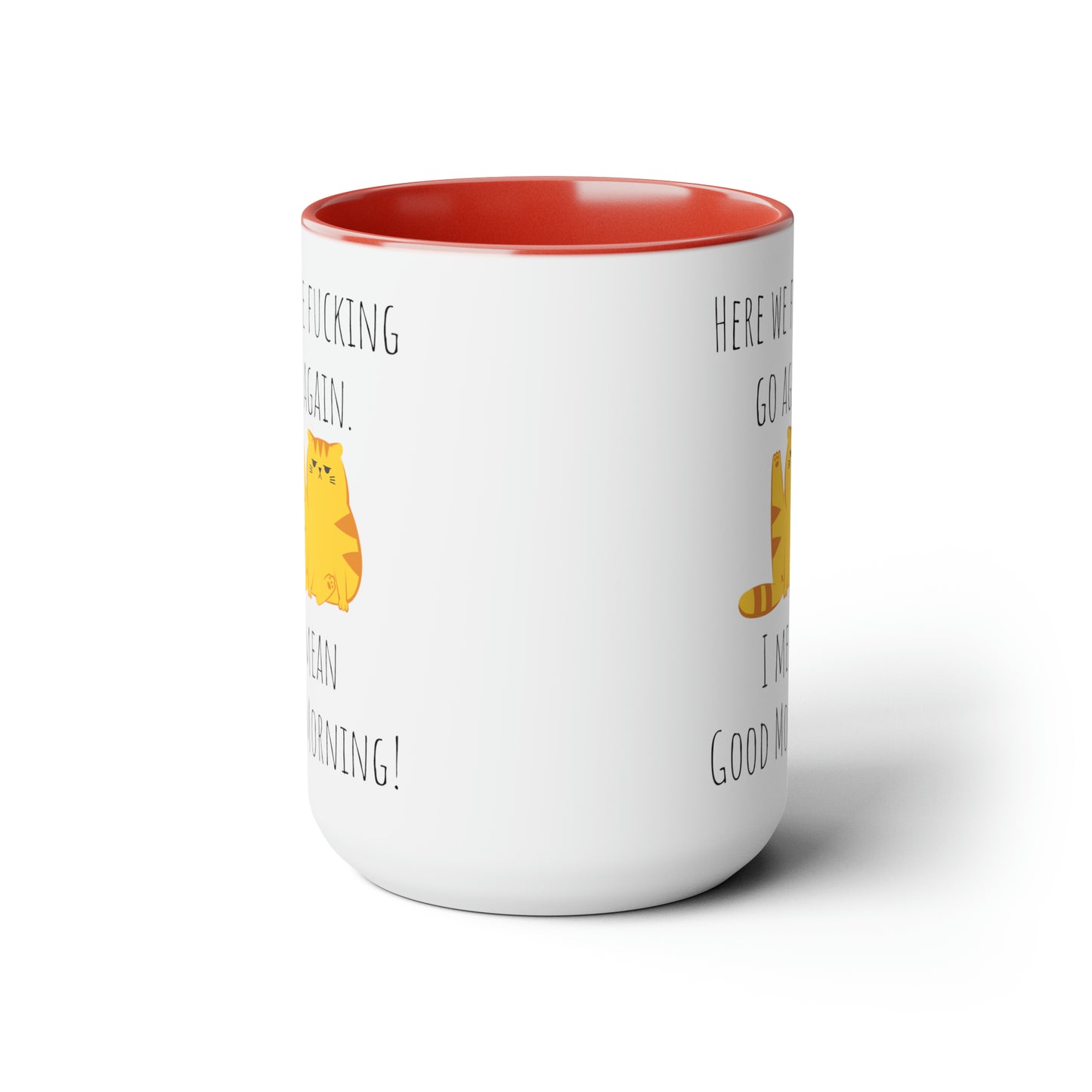 Funny grumpy cat mug funny Coffee Mug Fucking glorious morning mug cat mug gift for her Mug funny gift for wife tea Christmas gift 15oz