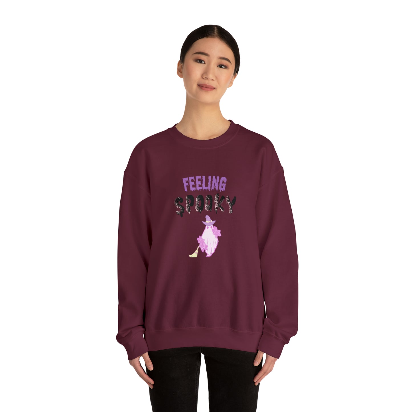 Feeling Spooky Halloween sweater pastel Halloween trend Taylor's Sweatshirt swiftie shirt Era Tour sweater best friend gift Unisex gift