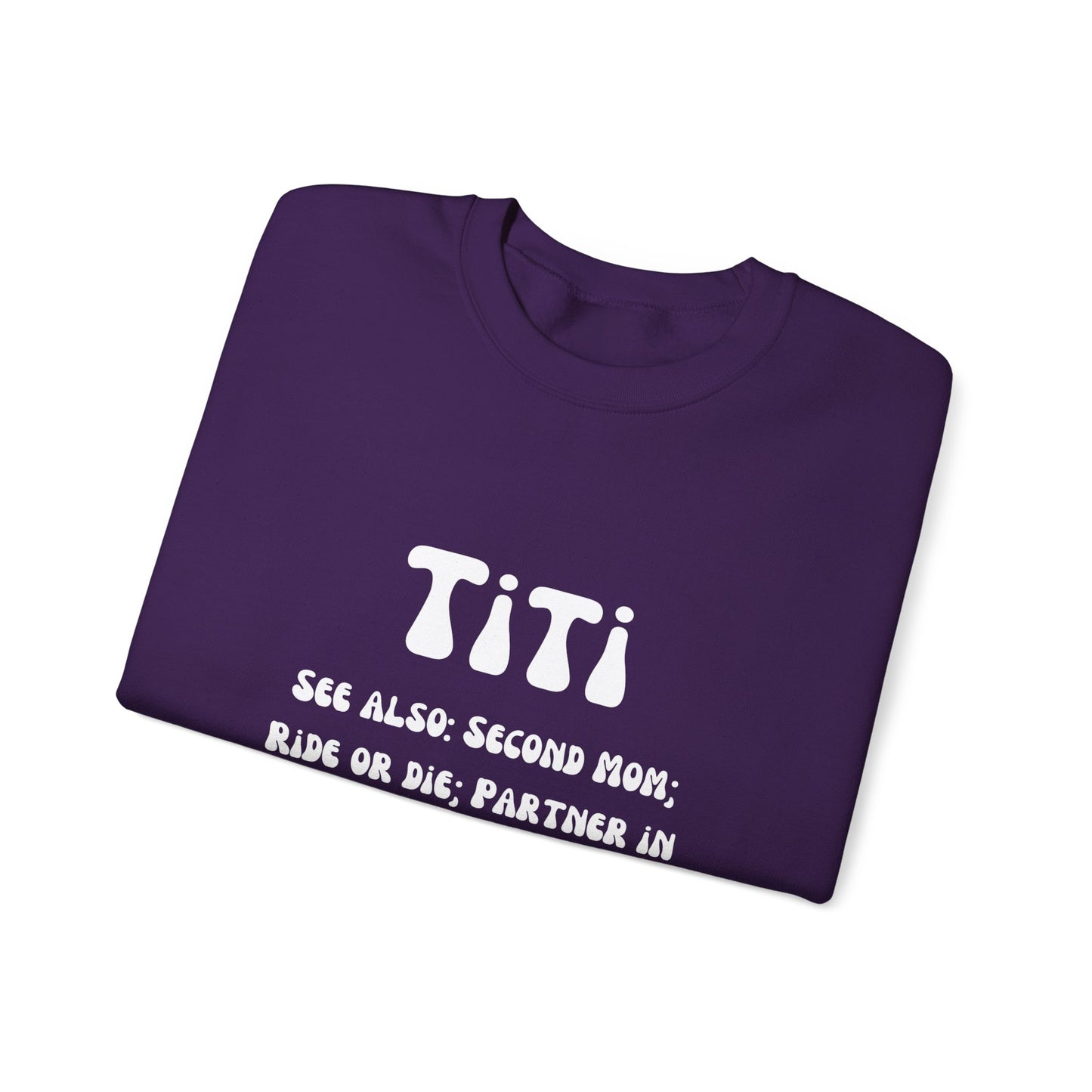 Titi sweater Auntie sweater second mom gift sister love bestie sweater gift for her Mother's day sweater Valentine's sweater gift for him