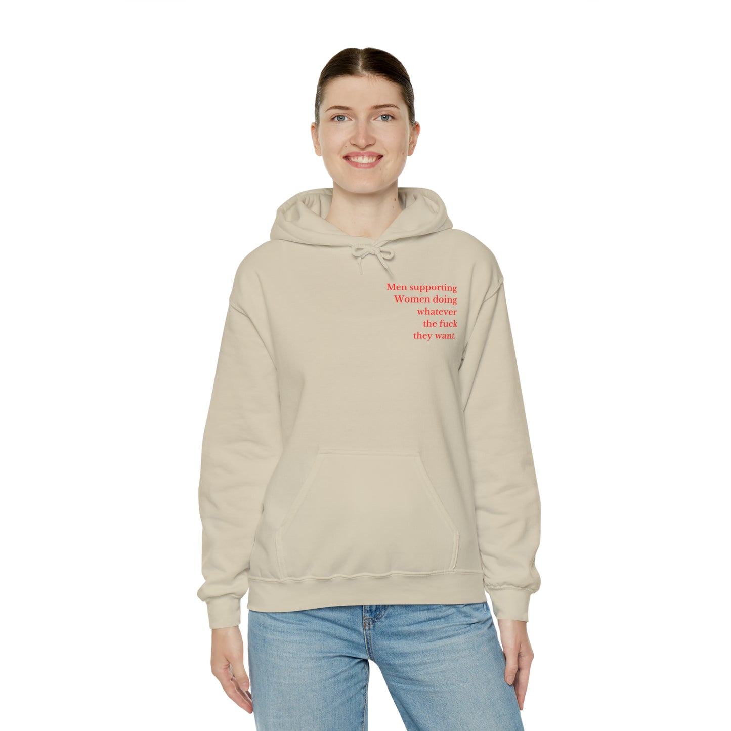 Men supporting women sweater birthday sweater Christmas gifts Sweatshirt Gift for him Gift
