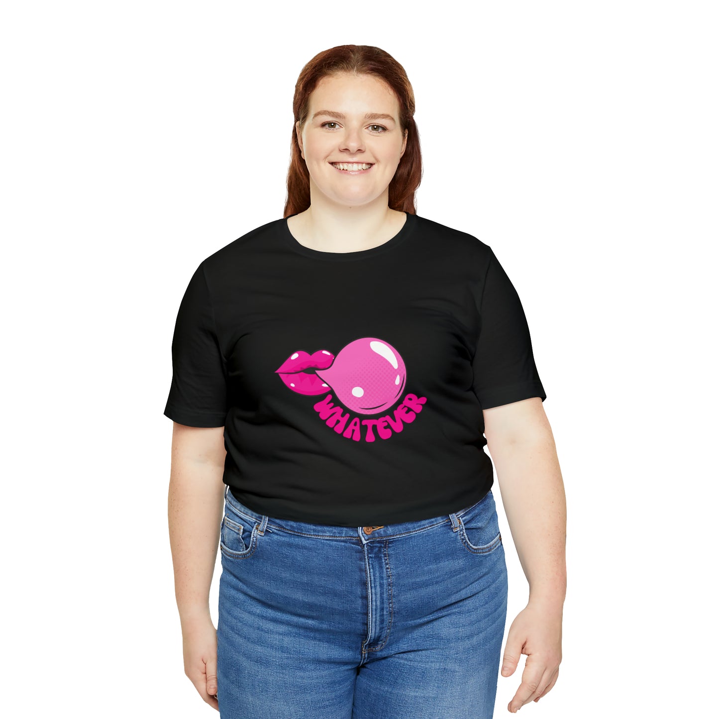 Whatever bubblegum T-Shirt Aesthetic Shirt Trendy Shirt Shirt With Words On Back Positive Gift for him Gift for her boho shirt hippie soul