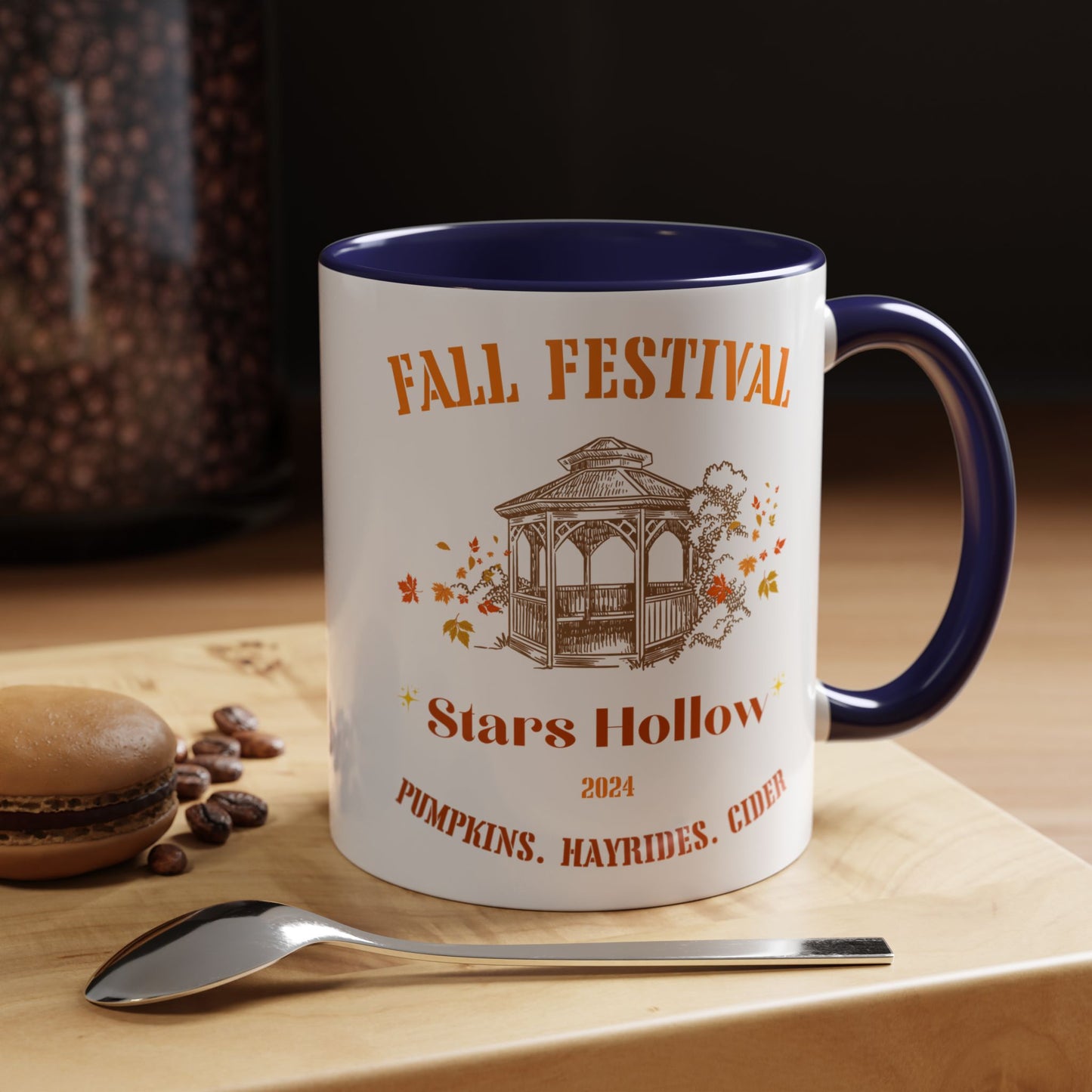 Coffee Mug Stars Hollow Gilmore Girls Fans Gift Christmas 11oz 15ozTea Cup Ceramic gazebo Kitchen Decor Girl more girls season Bestie gift