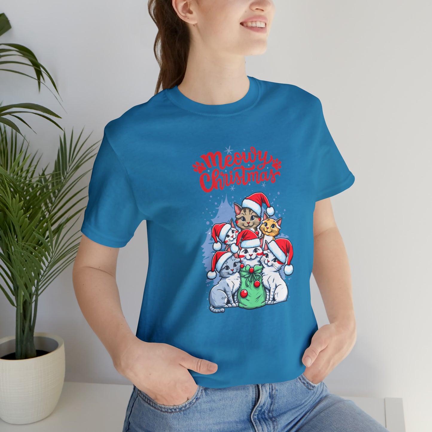 Cute Cat Christmas shirt funny dog Christmas tee Matching Family Christmas Shirt Family Christmas Shirt Matching Xmas Tees Custom