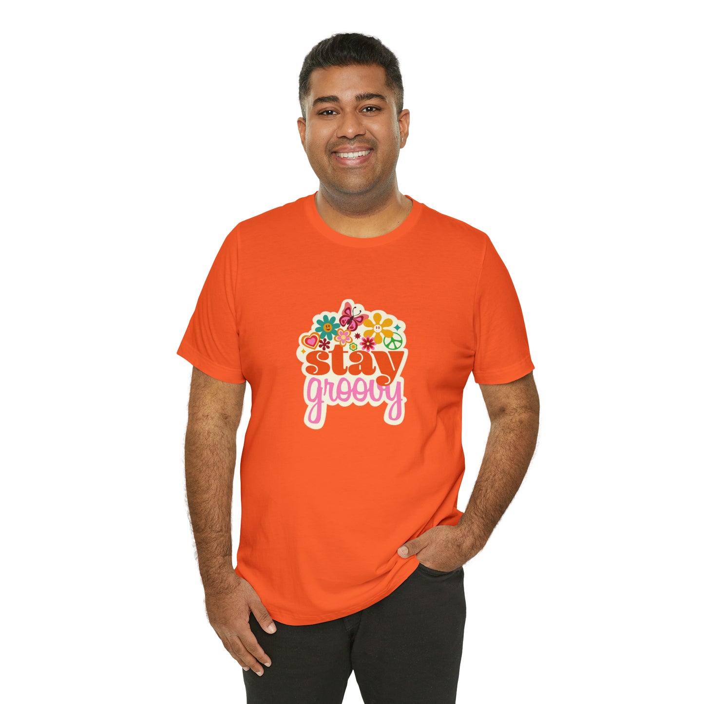 Stay Groovy t-shirt, Hippie shirt, good vibes shirt, summer fun style gift,travel shirt,best friend trip vacation trip
