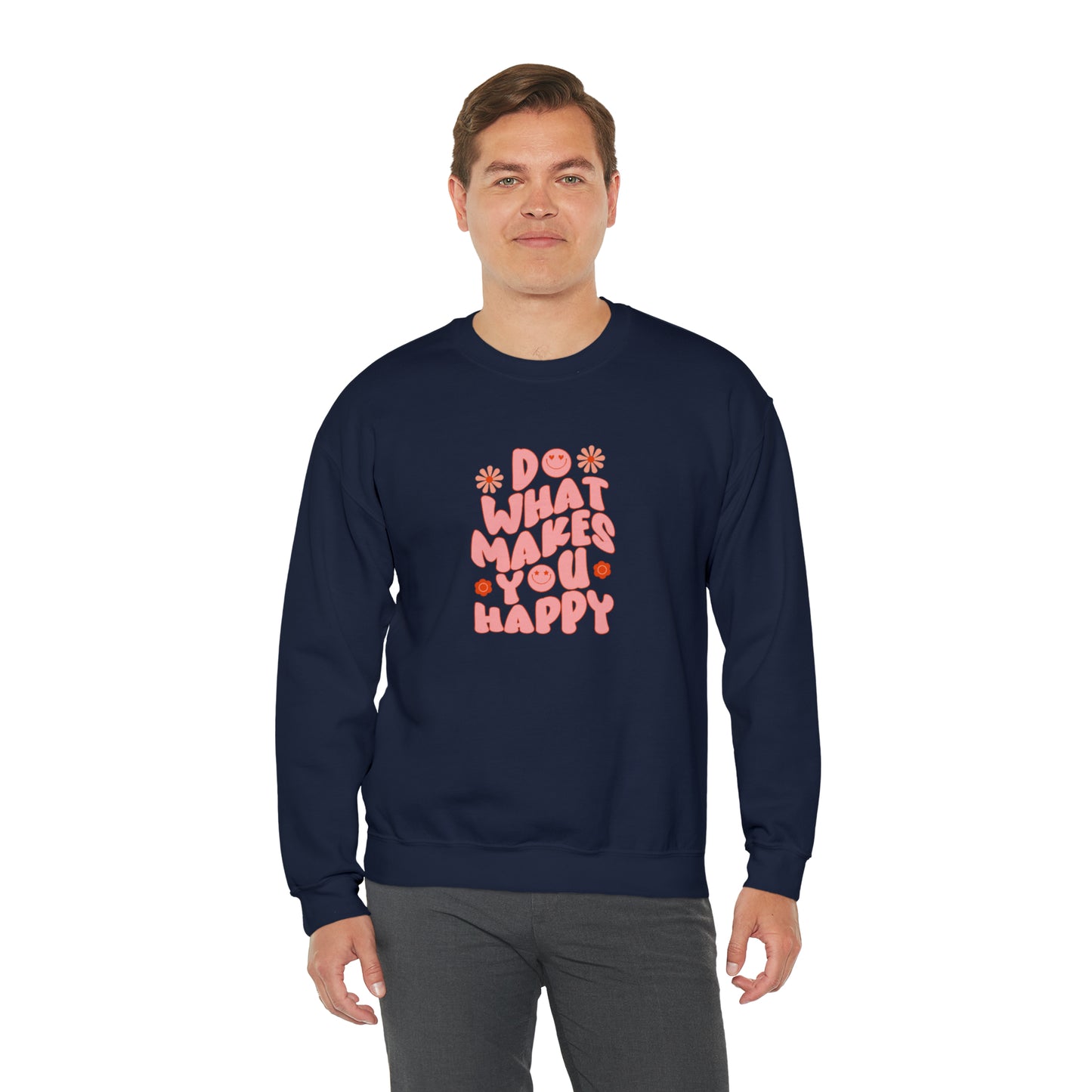 Do what makes you happy Sweatshirt, Teach love inspire sweater, Teacher mode shirt, Christmas Sweater, Christmas Crewneck, Holiday gift