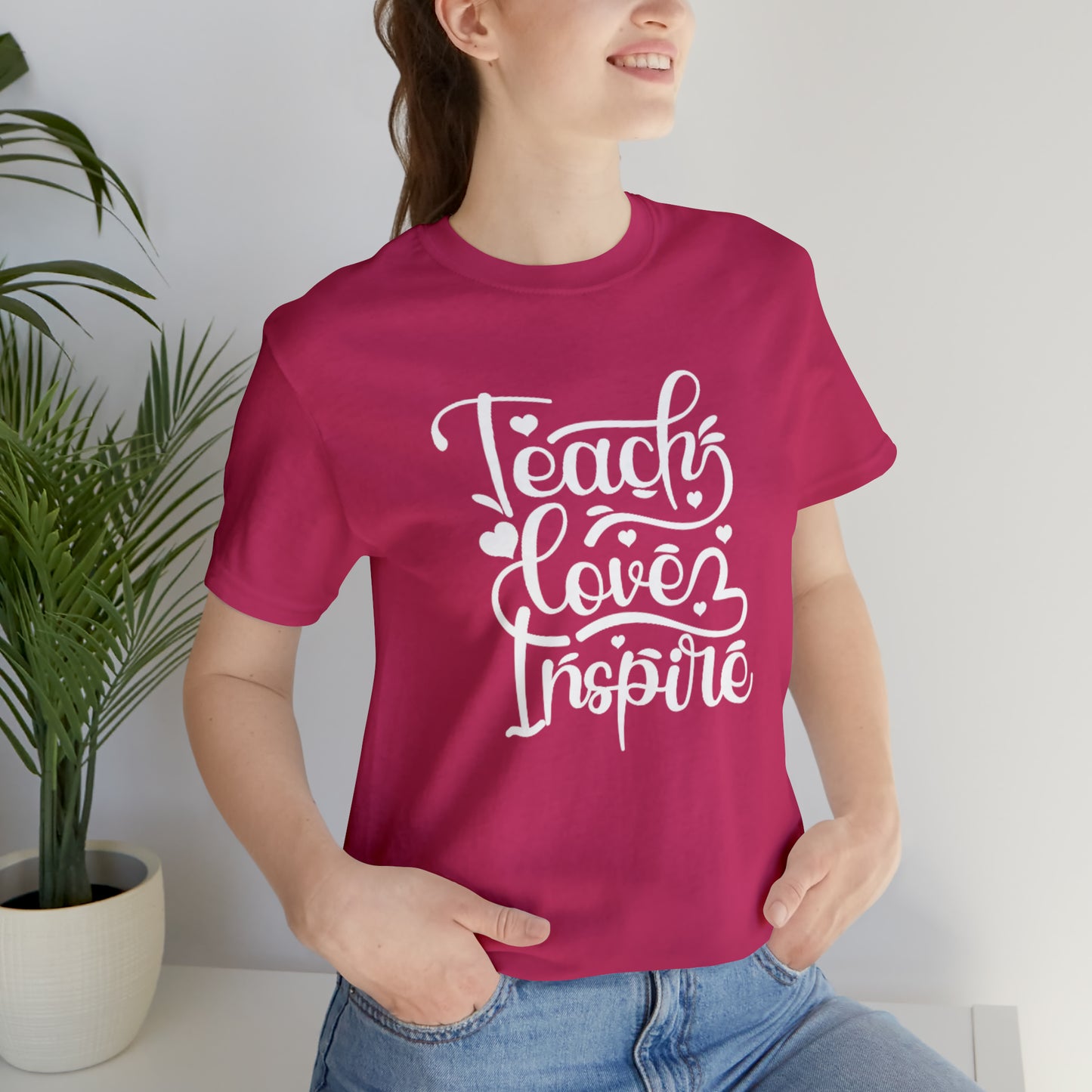 Teach love inspire T-shirt, Teacher mode Shirt, Homeschooling sweatshirt,teacher mom shirt, hoodie teacher shirt Boss lady shirt